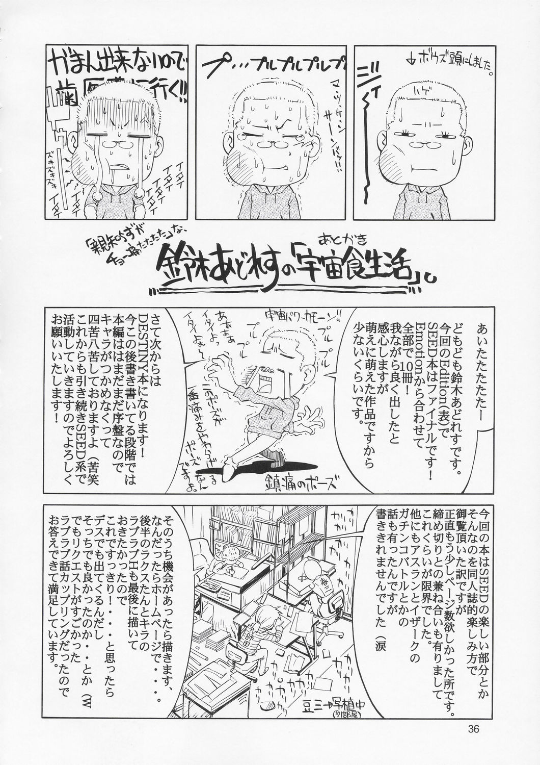 (C67) [GOLD RUSH (鈴木あどれす)] Edition (表) (機動戦士ガンダムSEED)