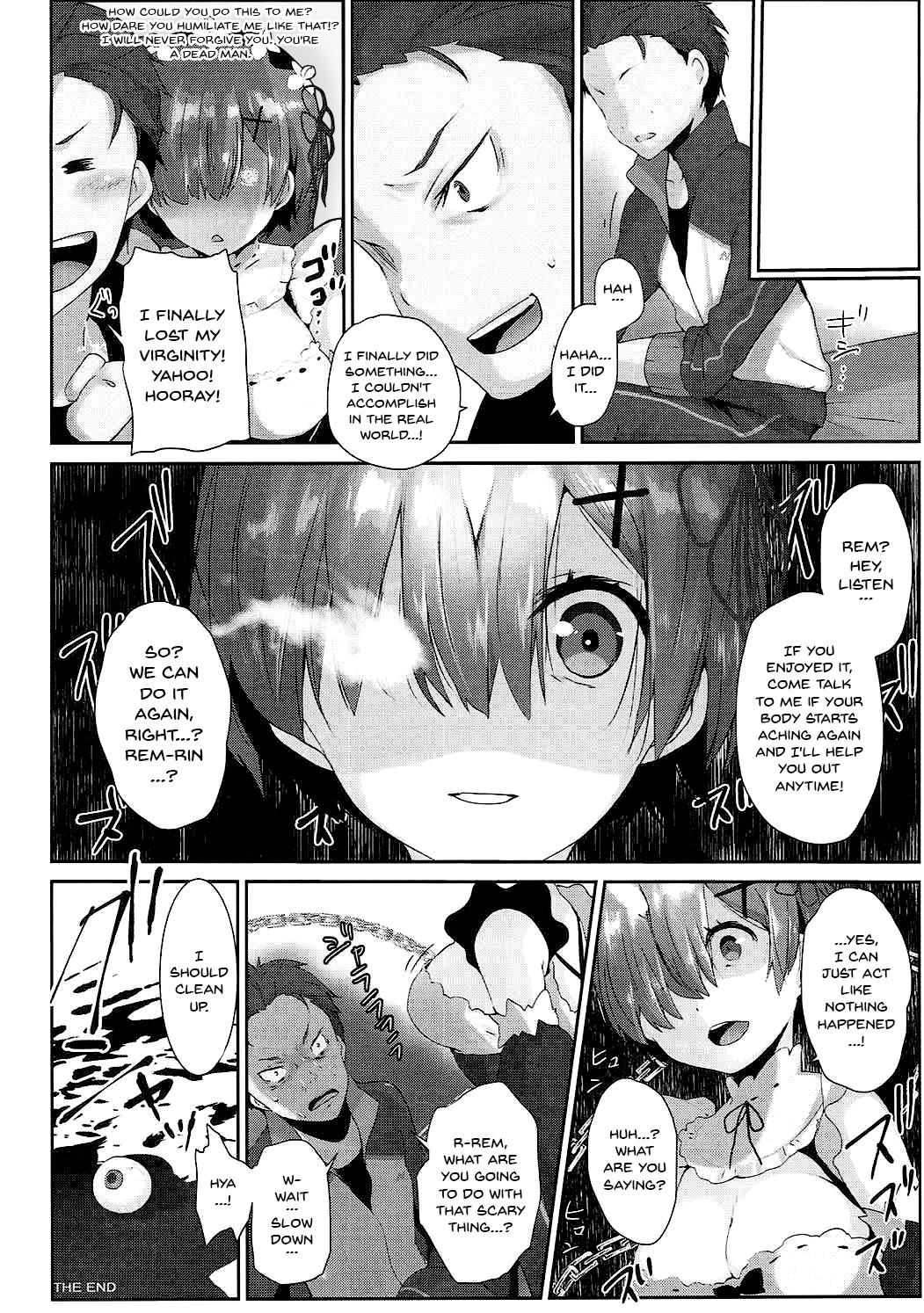 (C90) [魔太郎 (魔太郎)] レムのエッチな悩みを解決してくださいっ (Re:ゼロから始める異世界生活) [英訳]
