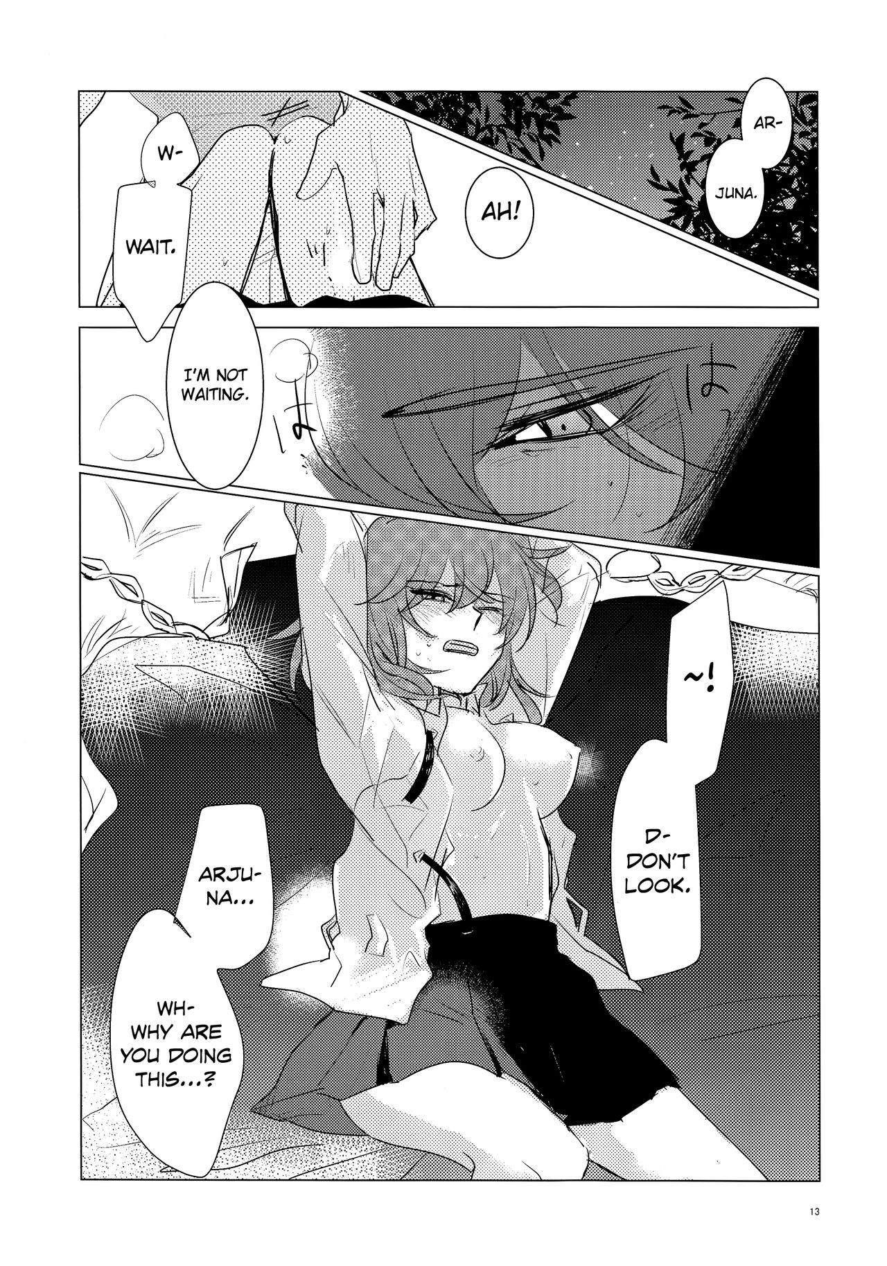 (王の器 Grail Oath) [Fiesole (べっこうめがねぶち子 )] 夜空の星の満天の下 (Fate/Grand Order) [英訳]