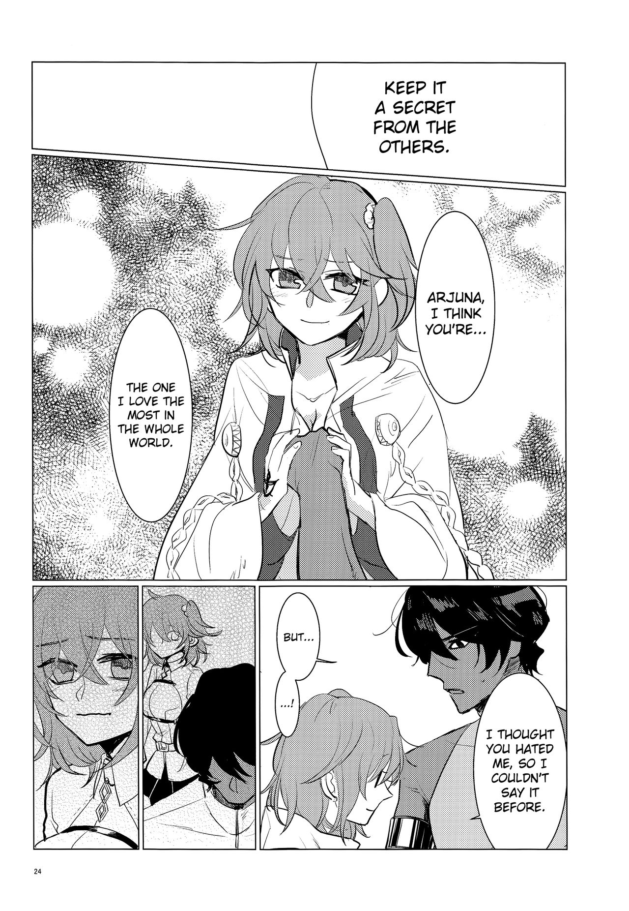 (王の器 Grail Oath) [Fiesole (べっこうめがねぶち子 )] 夜空の星の満天の下 (Fate/Grand Order) [英訳]