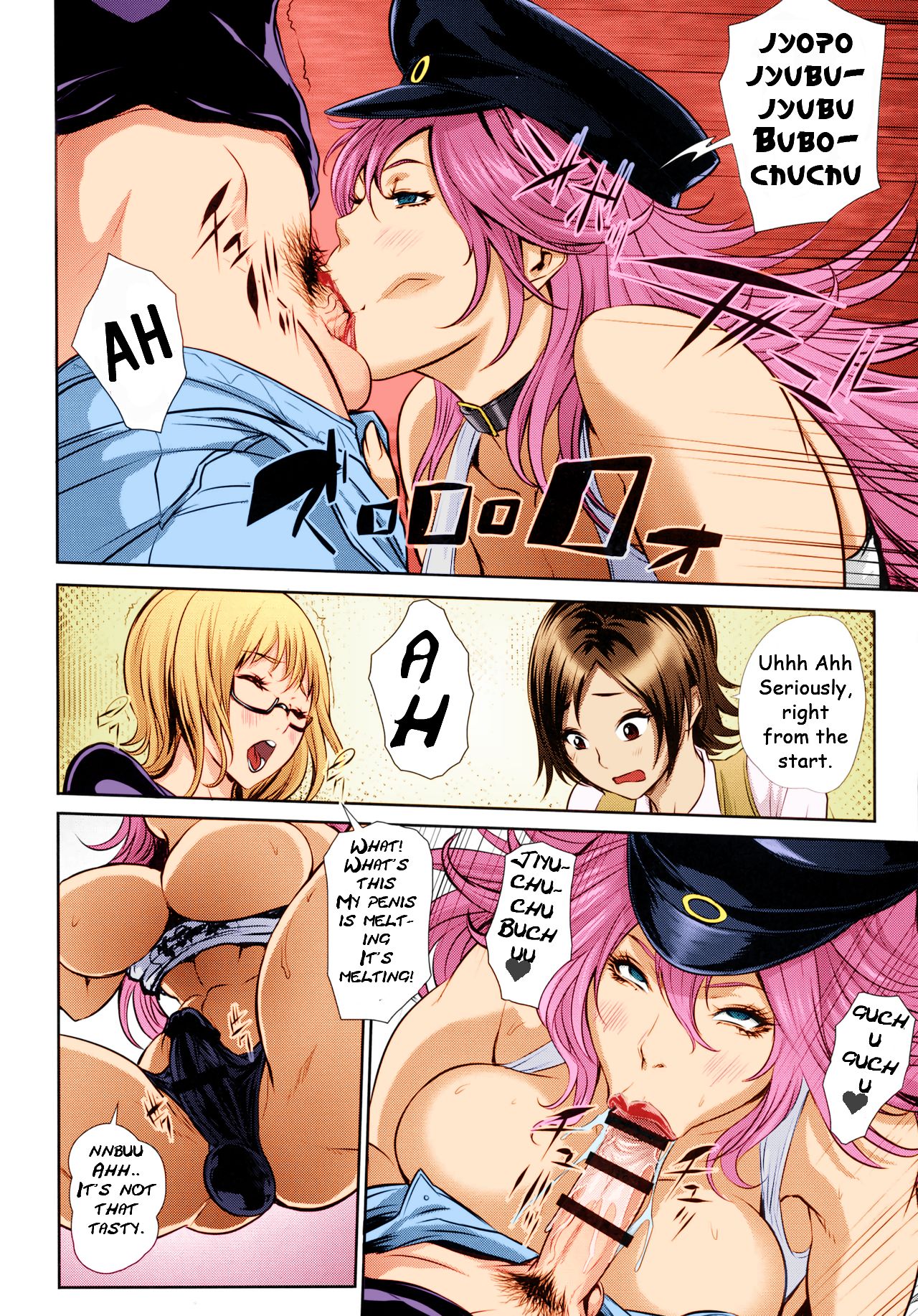(COMIC1☆10) [戦国女傑絵巻 (沈没)] 風俗ち◯ぽ女学園 (よろず) [英訳] [カラー化]
