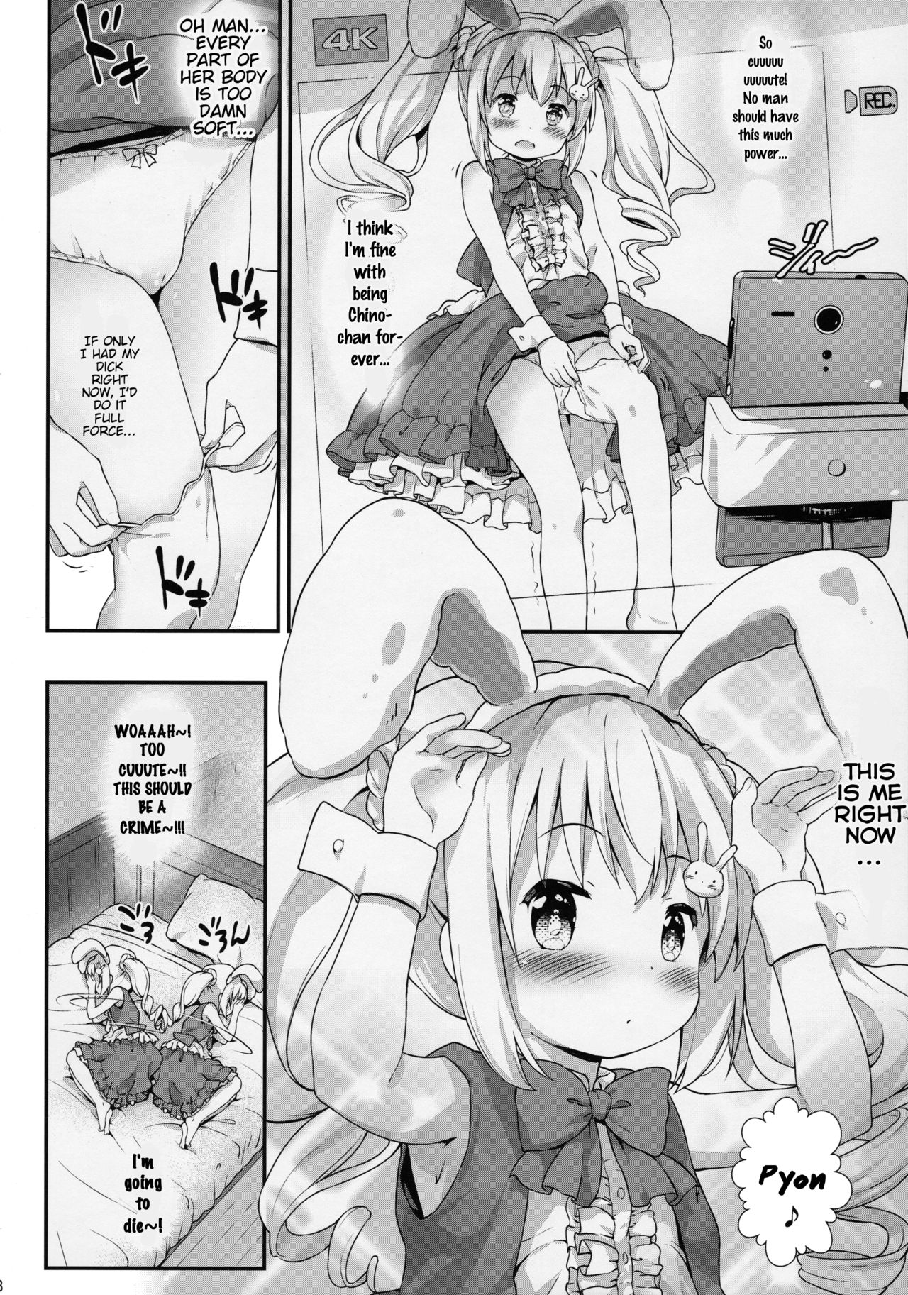 (C92) [Argyle◇check、わんとんランド組合 (こまめ丸)] とろ娘13 チノちゃんはじめました!! (ご注文はうさぎですか?) [英訳]