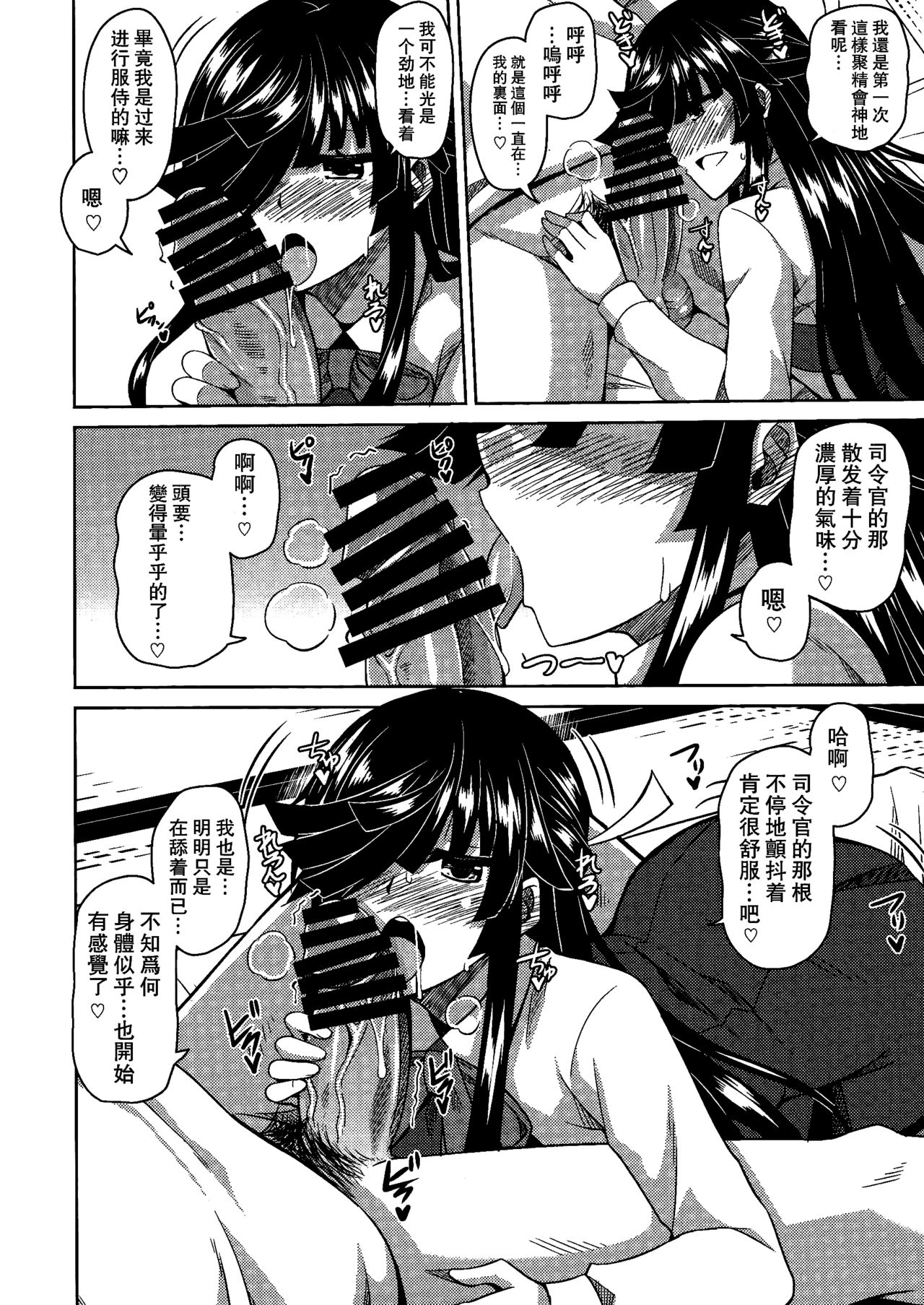 (C89) [何処までも蒼い空に浮かぶ肉。 (肉そうきゅー。)] 見ているだけでは…。 (艦隊これくしょん -艦これ-) [中国翻訳]