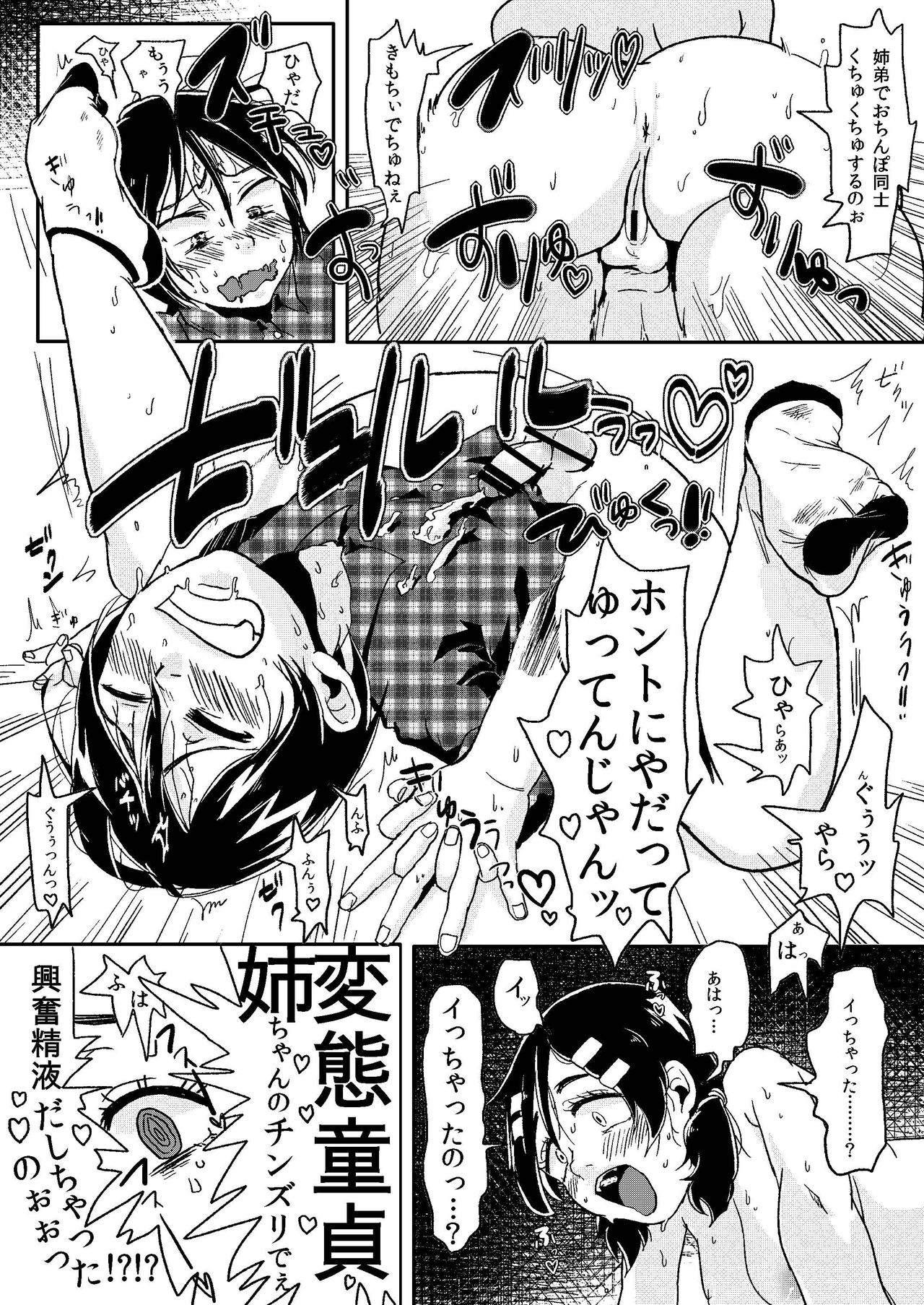 [瞬きもせず (うろつき)] 童貞愚姉、ち●ぽを以て弟を制す。 [DL版]