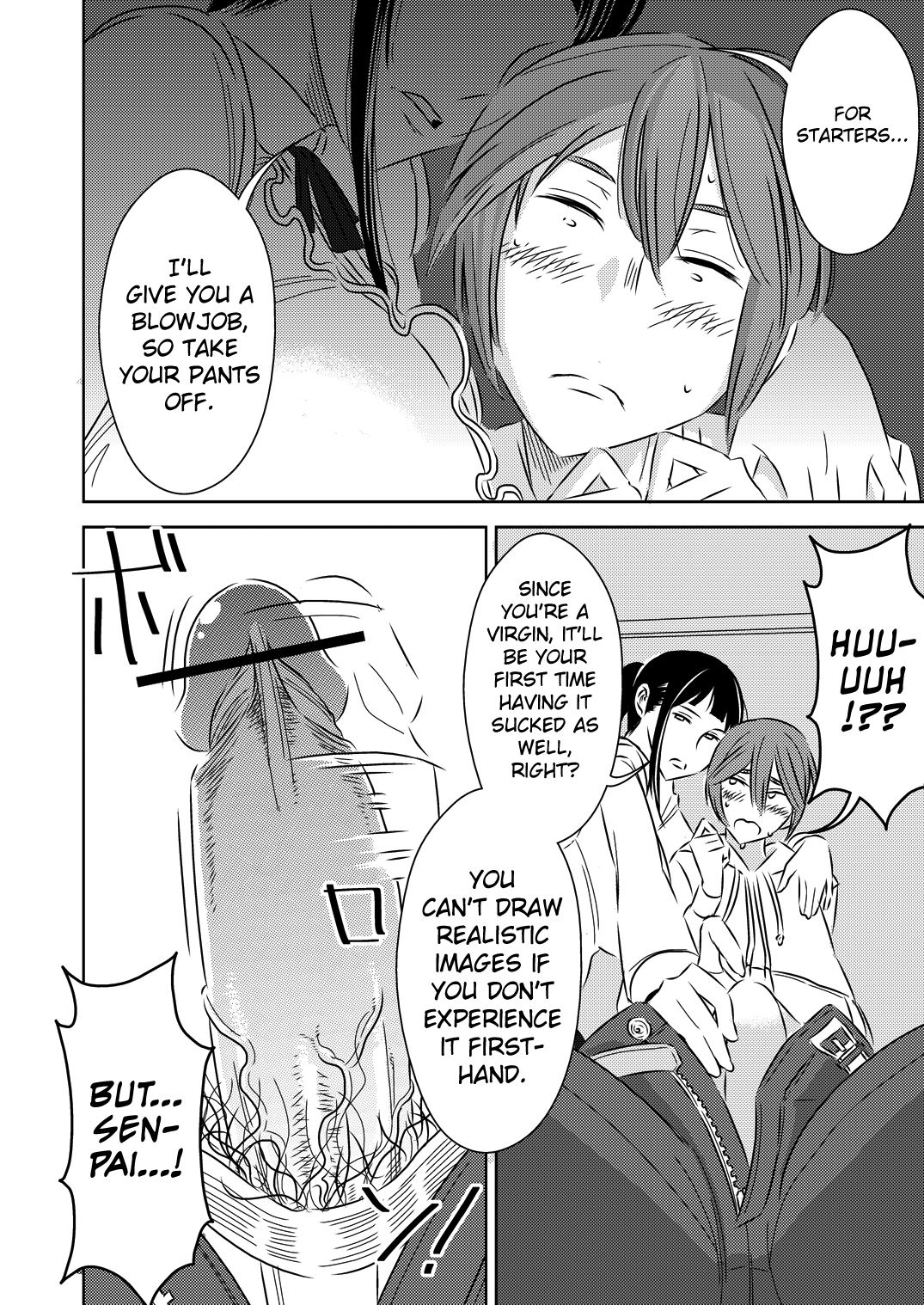 [男の子と女の子 (ササキ サキ)] 憧れの先輩に [英訳]