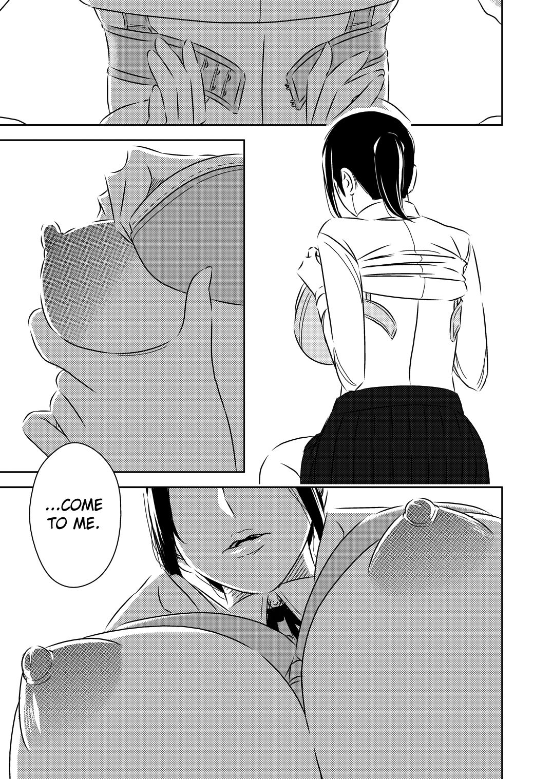 [男の子と女の子 (ササキ サキ)] 憧れの先輩に [英訳]