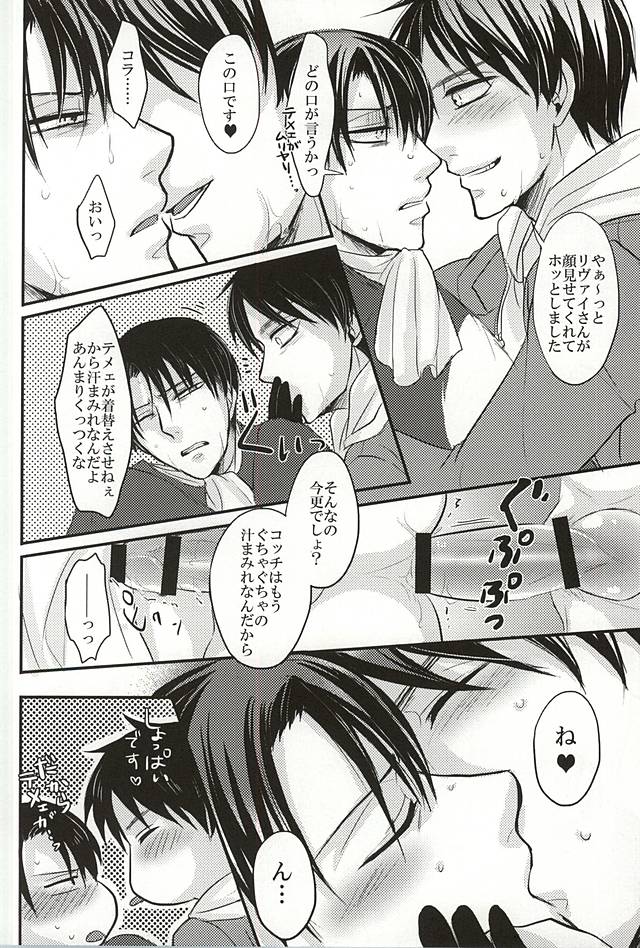 (急襲壁外調査博) [VOLLMOND (やっつん)] 受け挿れてDestiny (進撃の巨人)