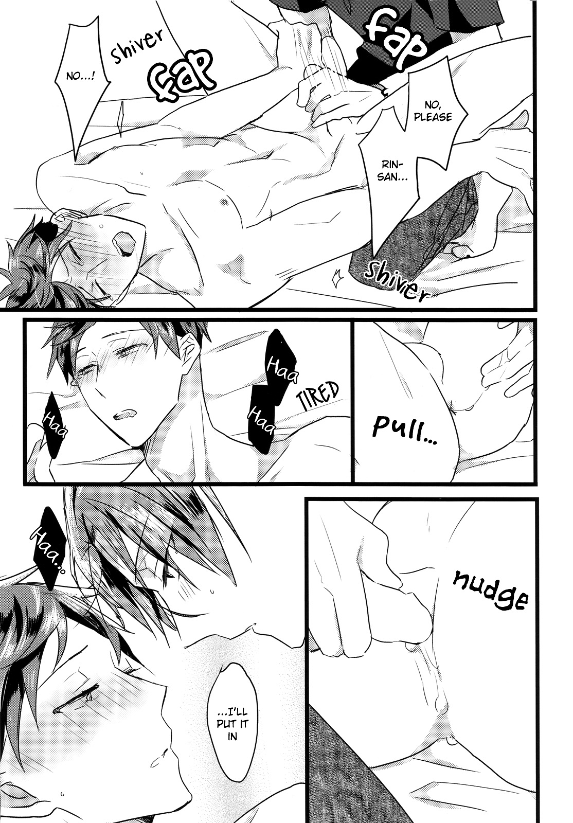 (C86) [からっぽ (1103)] ファースト・タイム (Free!) [英訳]