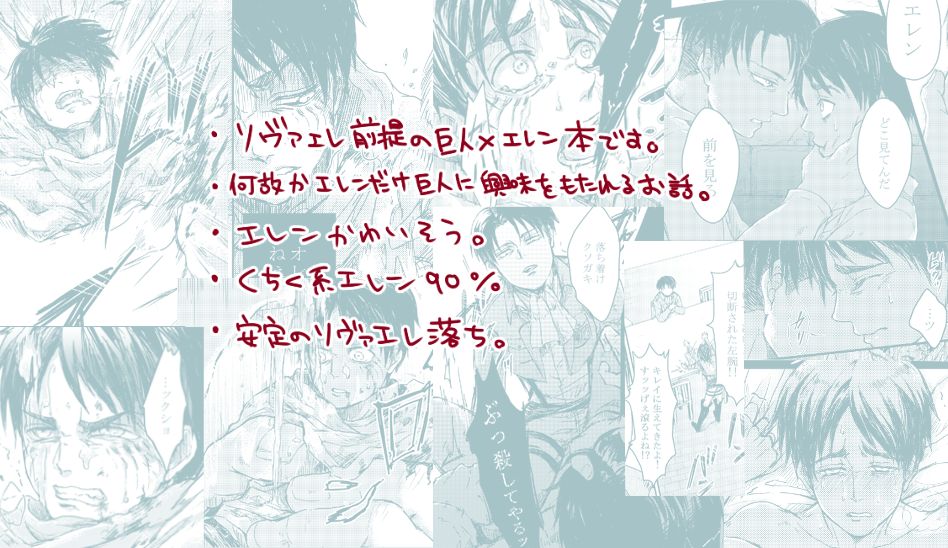 [やお屋 (とめと)] その目に映すのは (進撃の巨人) [DL版]