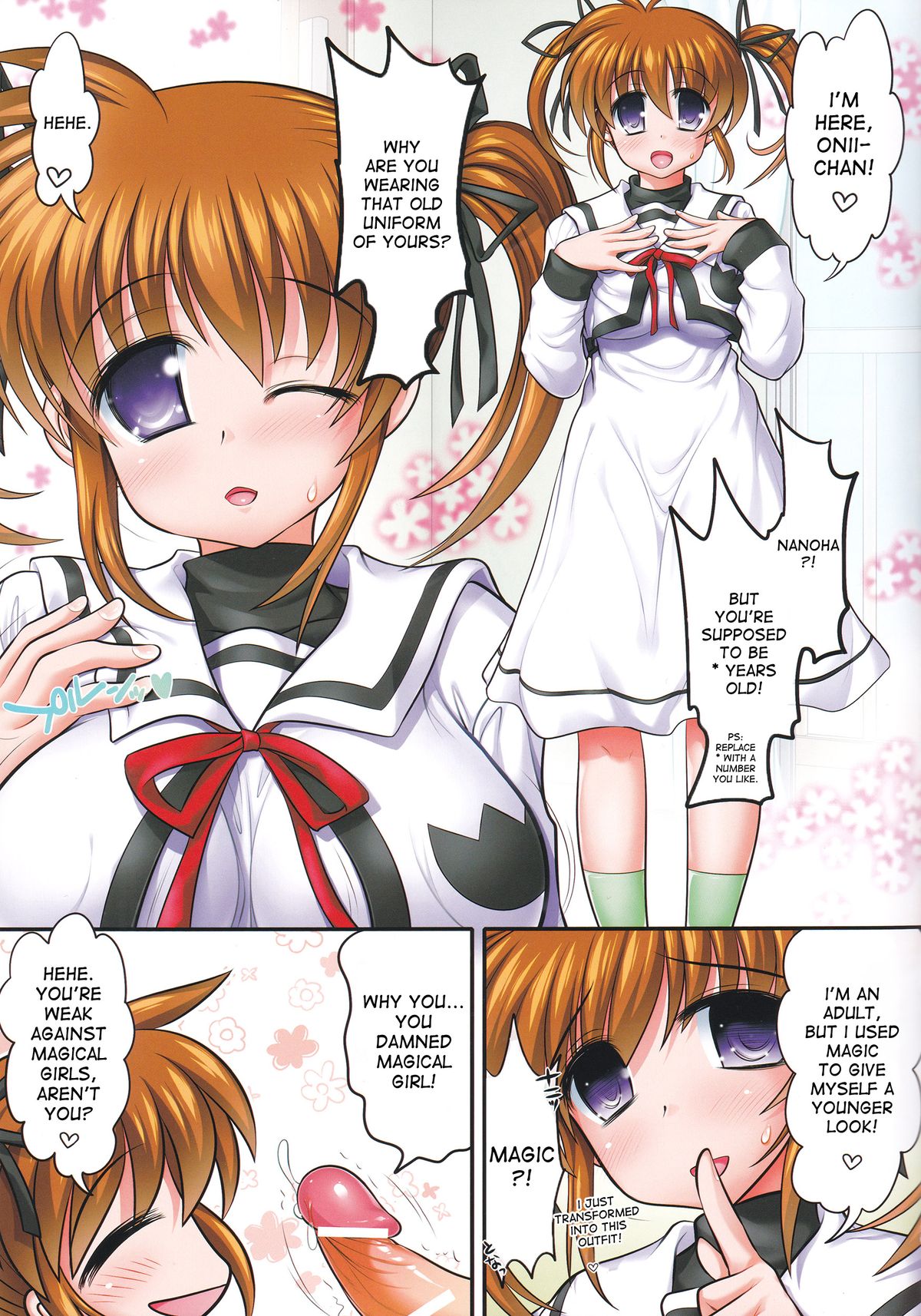 (C87) [STUDIOふあん (来鈍)] 乳なのフェイ。スクール6!!!!!!フルカラー編 (魔法少女リリカルなのは) [英訳]