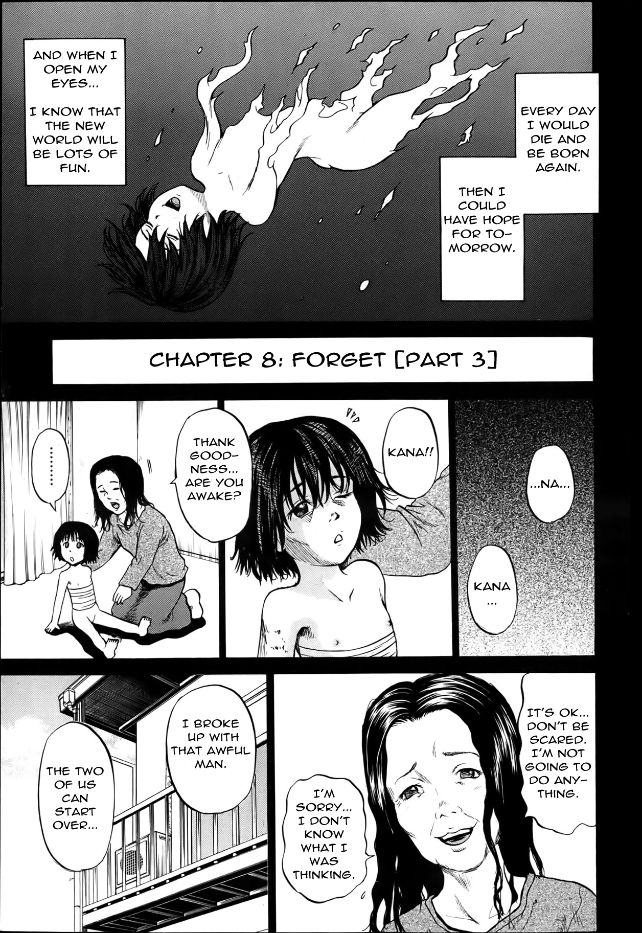 [カワディMAX] 傷だらけの少女たち 第8話 (COMIC Mate 2012年4月号) [英訳]