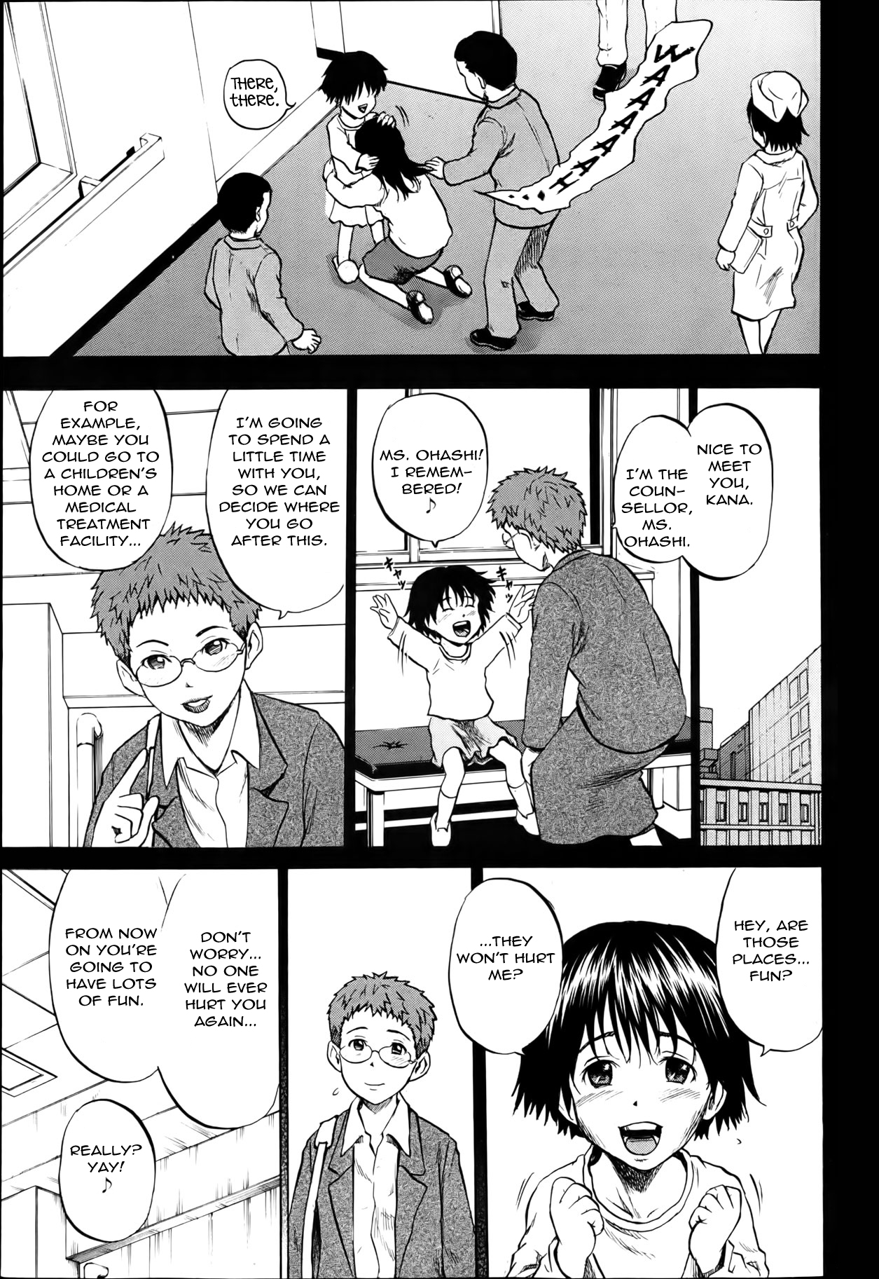 [カワディMAX] 傷だらけの少女たち 第8話 (COMIC Mate 2012年4月号) [英訳]