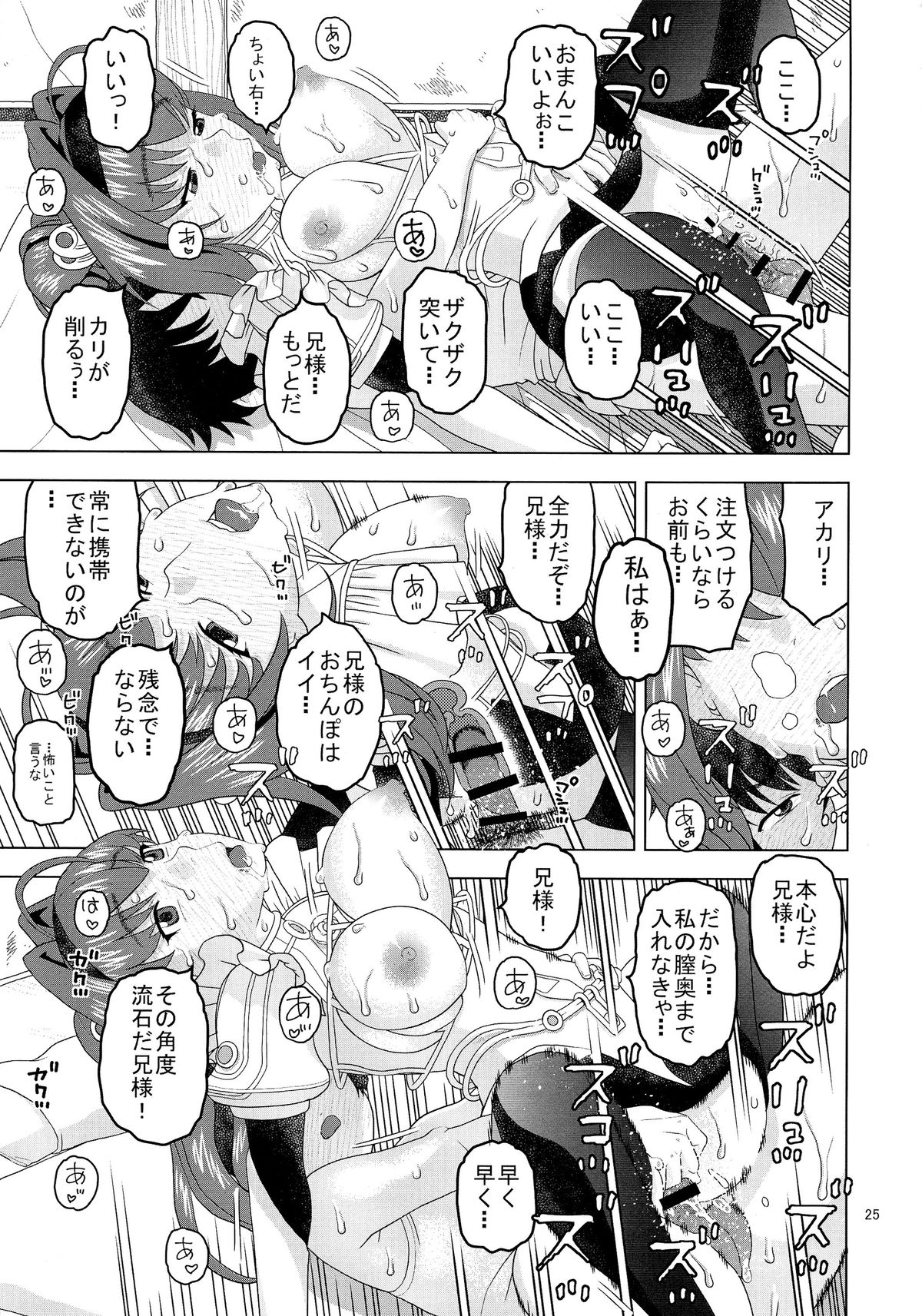(C87) [スタジオ・ワラビー (にいるまけんじ)] アカリは兄様が大好きで何でも言うことを聞きます (棺姫のチャイカ)