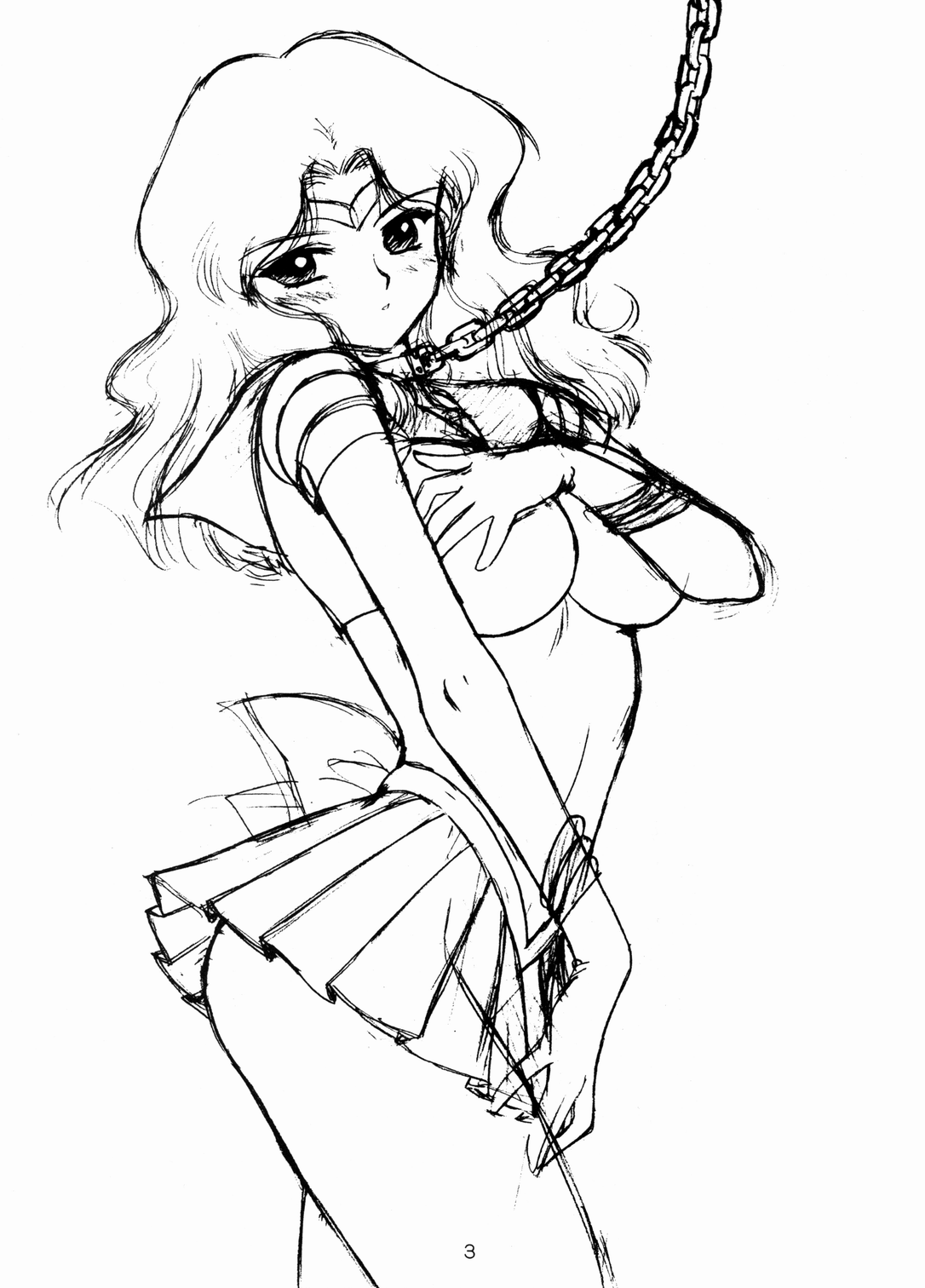 (C65) [BLACK DOG (黒犬獣)] HIEROPHANT GREEN (美少女戦士セーラームーン) [中国翻訳]