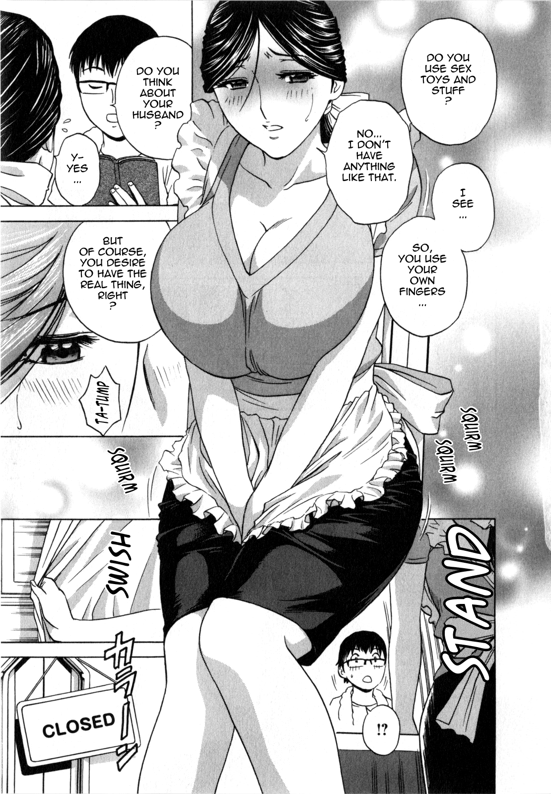 [英丸] まんがのような人妻との日々 -Days with married women such as comics 第1-8話 [英訳]