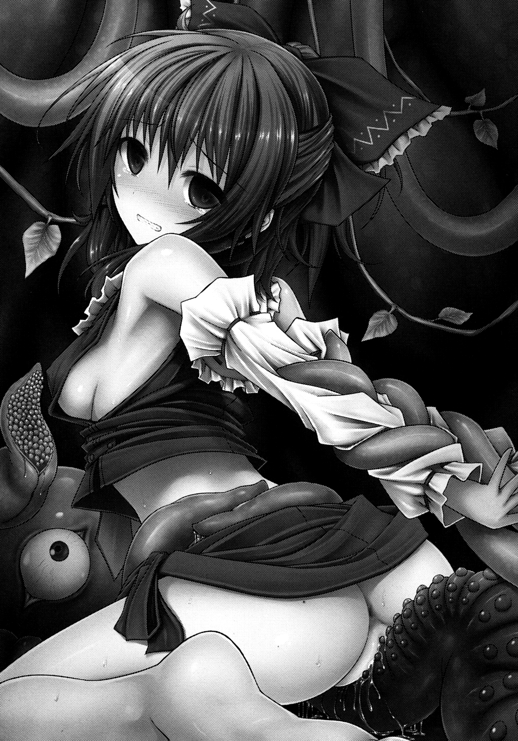 (C81) [e☆ALI-aL! (ありえす渡辺)] 森の触手にご用心 (東方Project) [英訳]