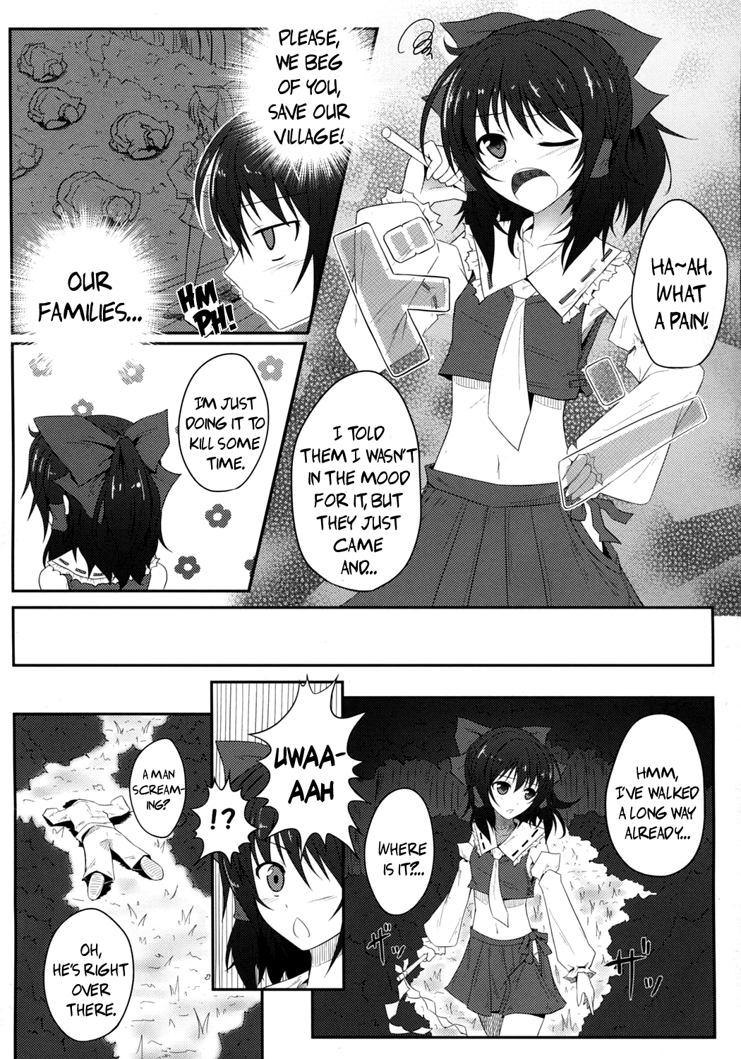 (C81) [e☆ALI-aL! (ありえす渡辺)] 森の触手にご用心 (東方Project) [英訳]