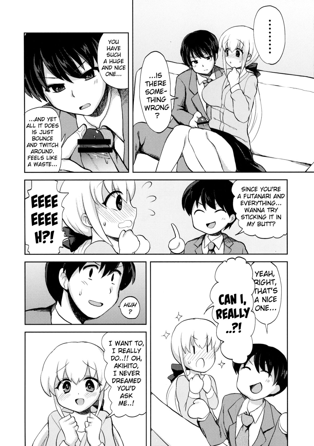 (ふたけっと7) [おしるこ缶 (ぴりりねぎ)] 奥様はふたなりっ娘 [英訳]