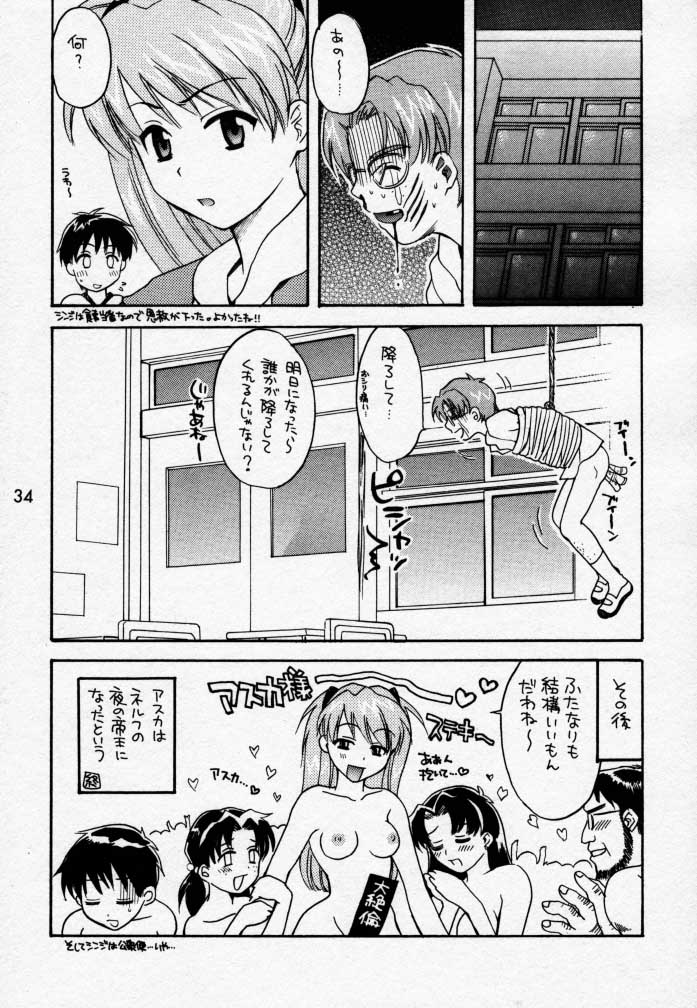 (C58) [くるぐるDNA、ハニワマニア (星逢ひろ、ポン貴花田)] 赤い鳥逃げた (ハンター×ハンター、新世紀エヴァンゲリオン)