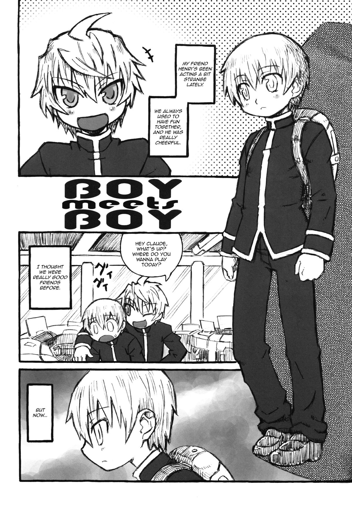 (ふたけっと6) [Domestic animals (村雨丸)] BOY meets BOY [英訳]