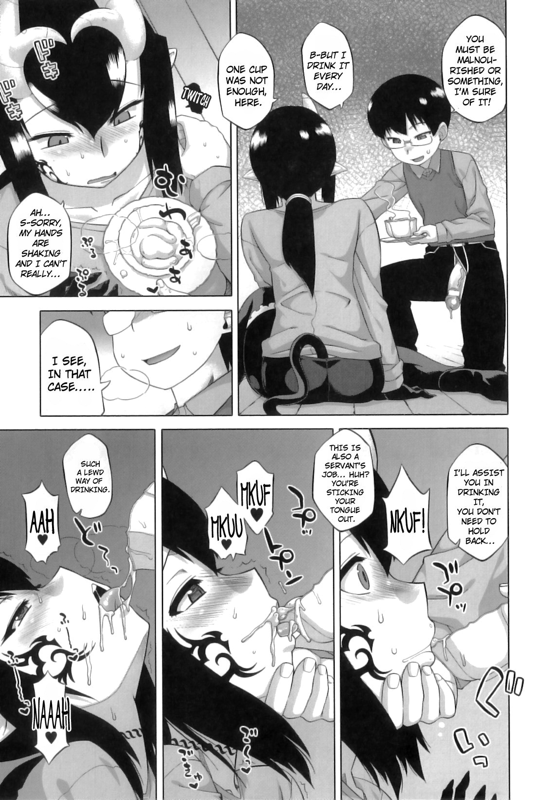 【高ツ】隣のサキュバスレディCh。 1-3 [Eng] {doujin-moe.us}