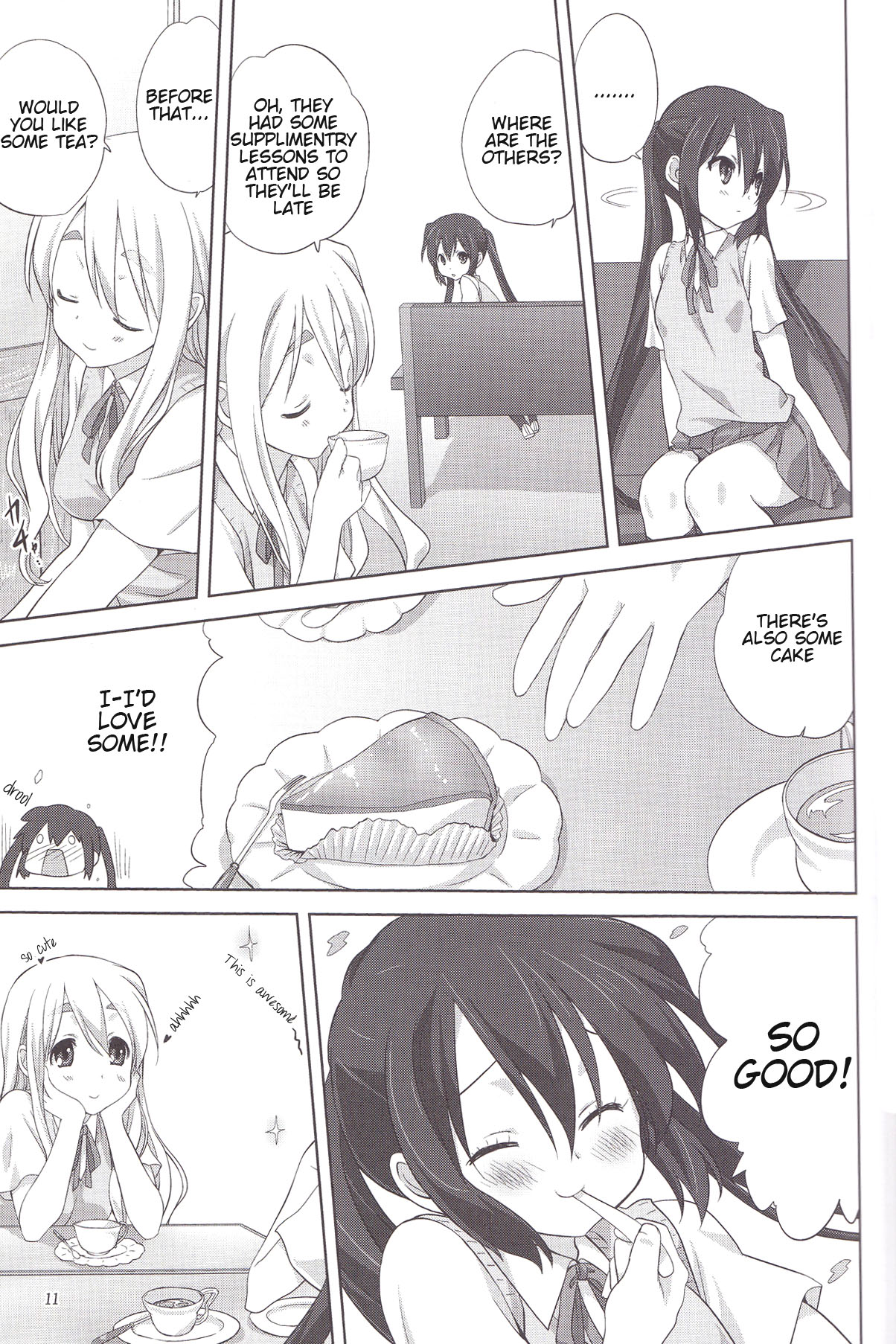 (C80) [みたらし倶楽部 (みたらし侯成)] むぎとあず 前編 (けいおん！) [英訳]