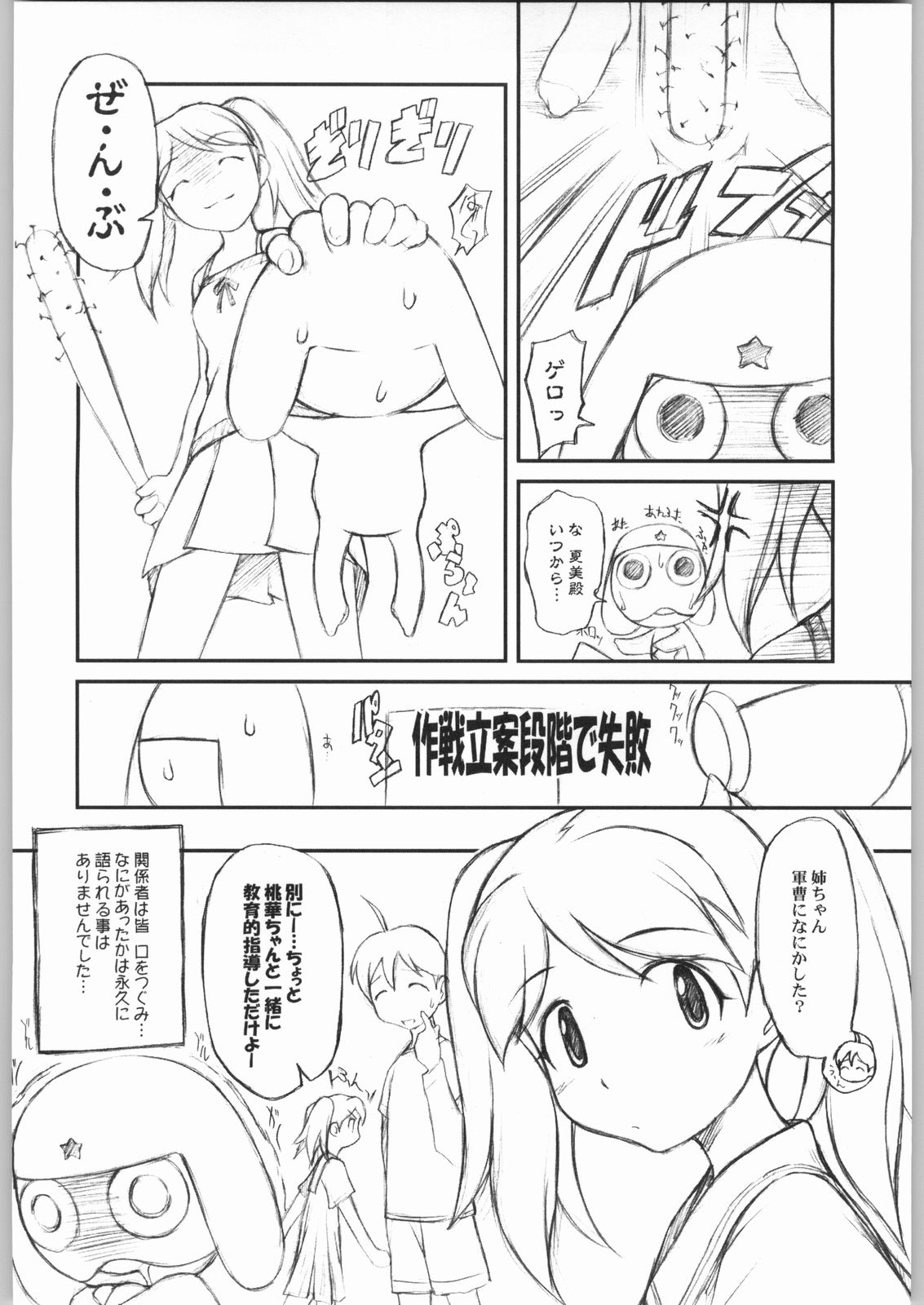 (CR35) [自爆SYSTEM (涼樹天晴)] BELIEVE4.0a (ケロロ軍曹)