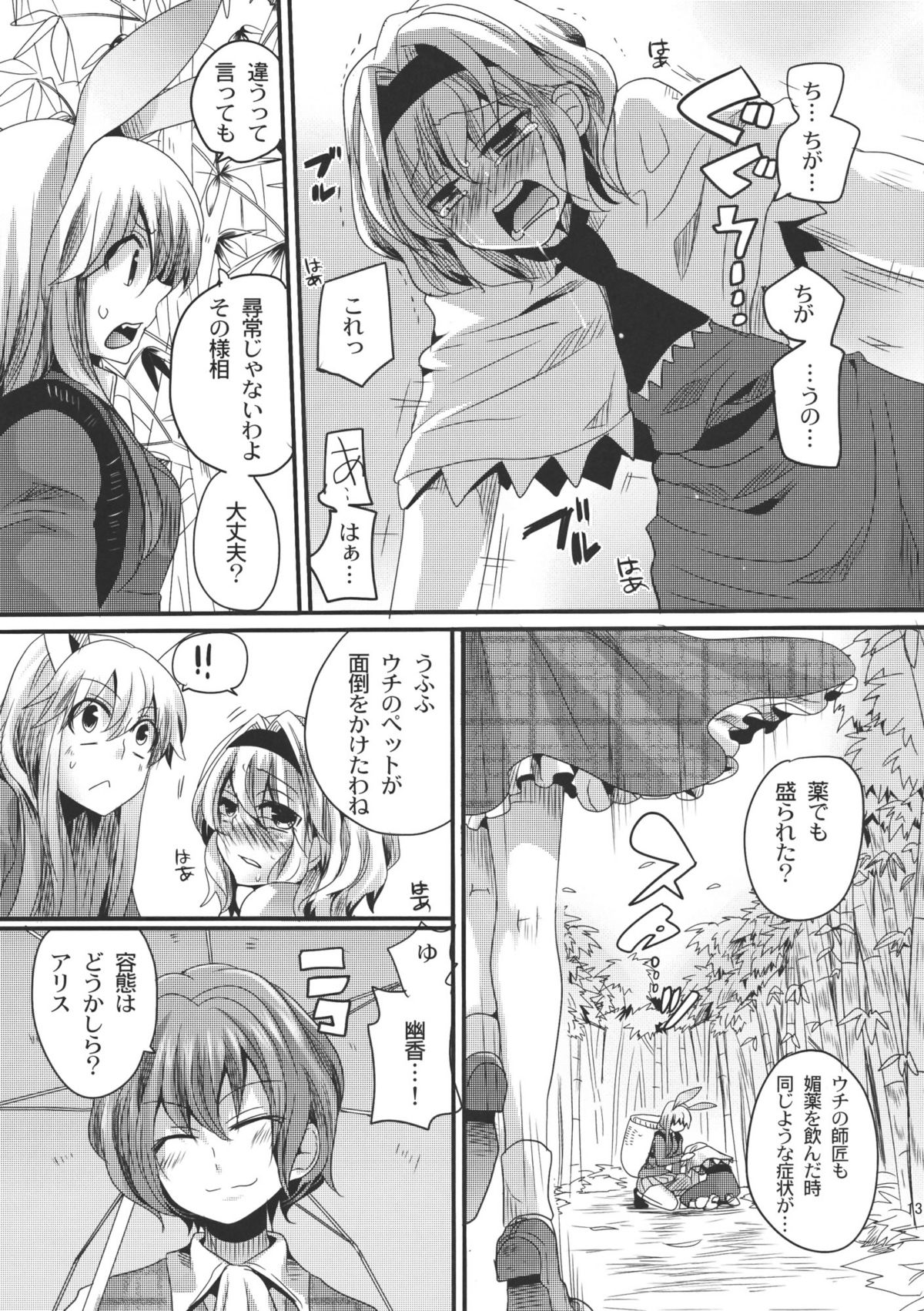 (例大祭8) [DOUMOU (ドウモウ)] 幽香がドSでアリスがMで (東方Project)
