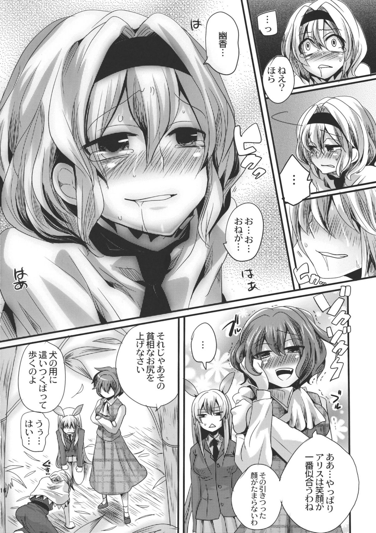 (例大祭8) [DOUMOU (ドウモウ)] 幽香がドSでアリスがMで (東方Project)