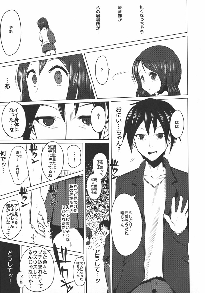 [黄泉比良坂、Heart's Nest (bbsacon、hato)] 放課後淫タイム (けいおん!)