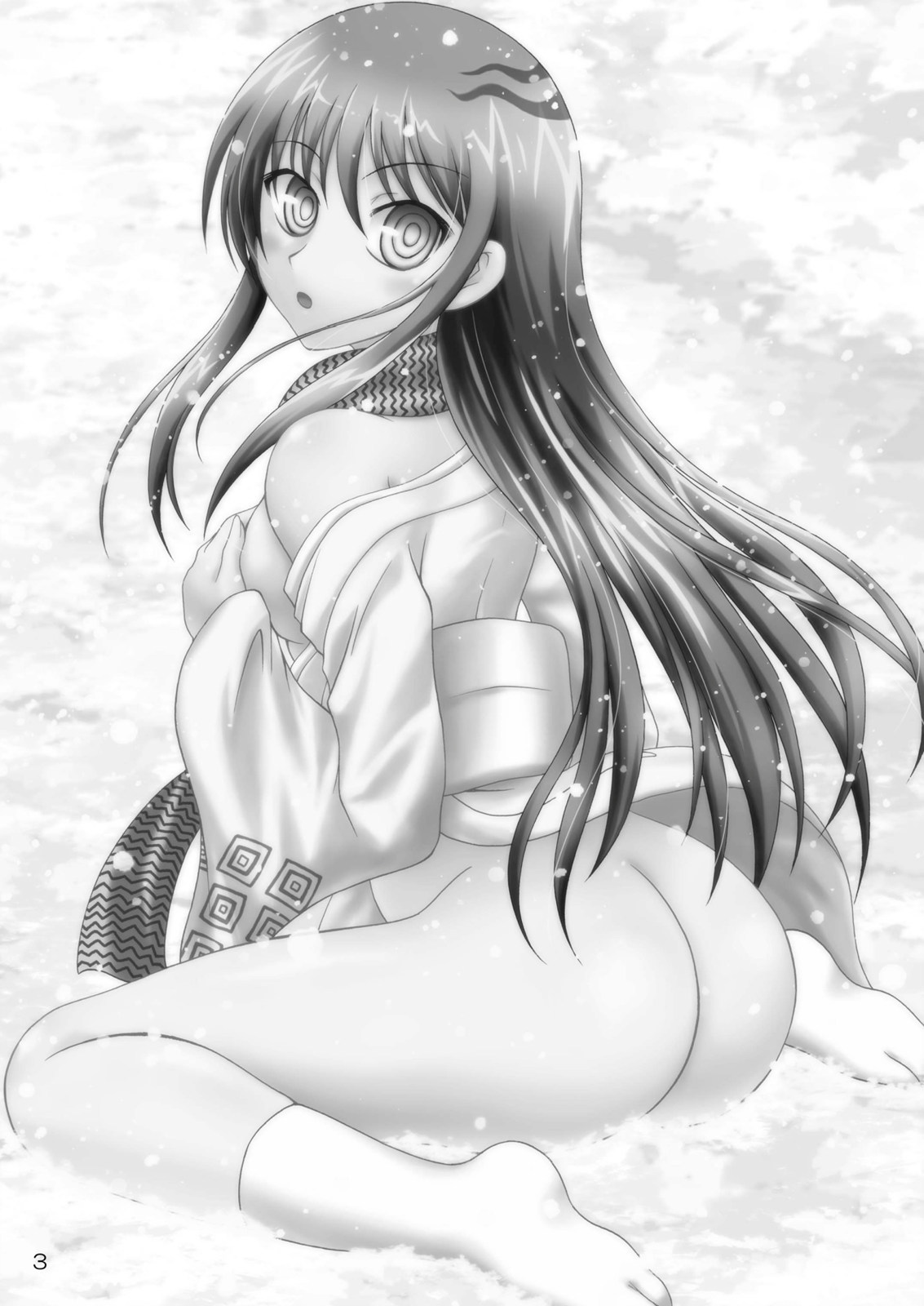 (COMIC1☆4) (同人誌) [RED RIBBON REVENGER] 夜の雪遊び (ぬらりひょんの孫)