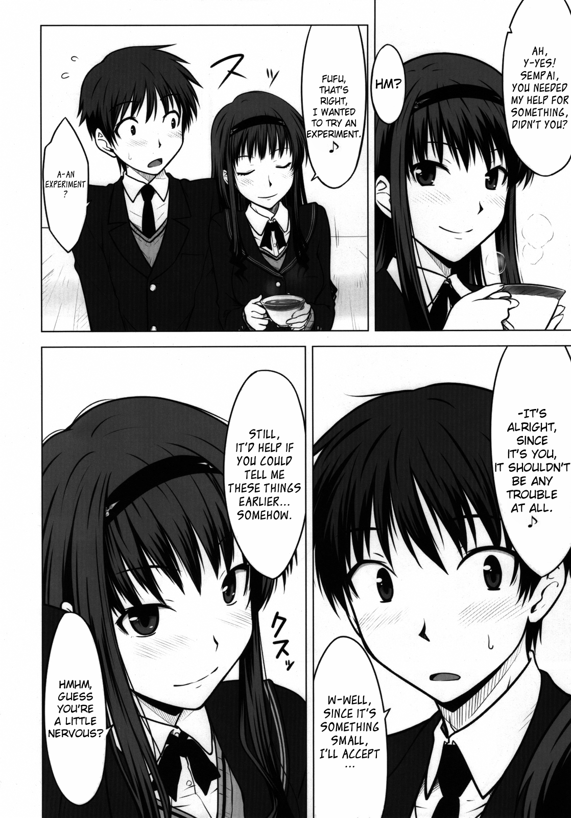 (C76) [Aspergillus (おから)] Sweet Handler (アマガミ) [英訳]
