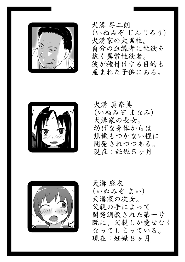 [暁勝家のサークル (暁勝家)] 娘ボテ ～私達の36週間～ Vol.3