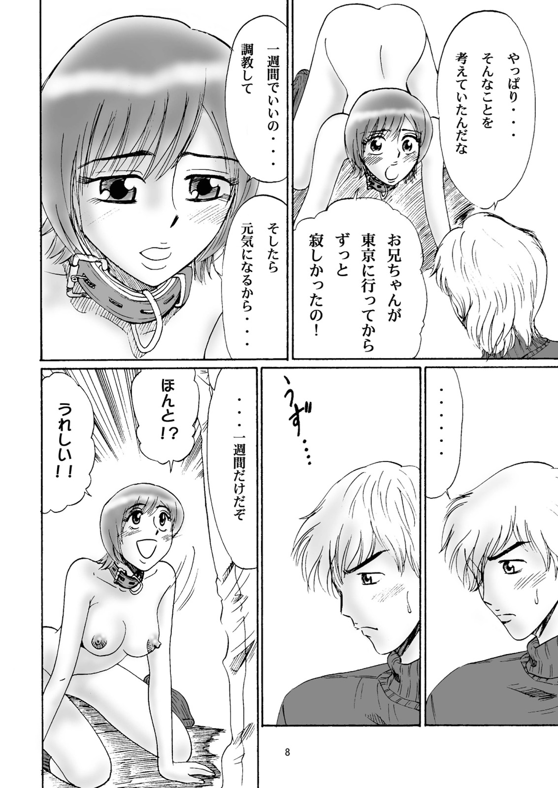 [妄想界の住人は生きている。 (漢弾地)] 兄妹SM物語「7days fuzz」～七日間調教録～前編 [DL版]