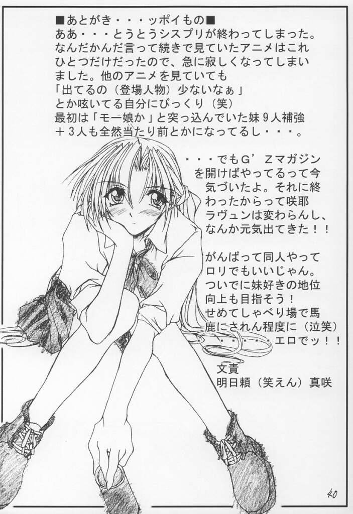 (CR30) [夜の勉強会 (ふみひろ)] 13 (シスタープリンセス)