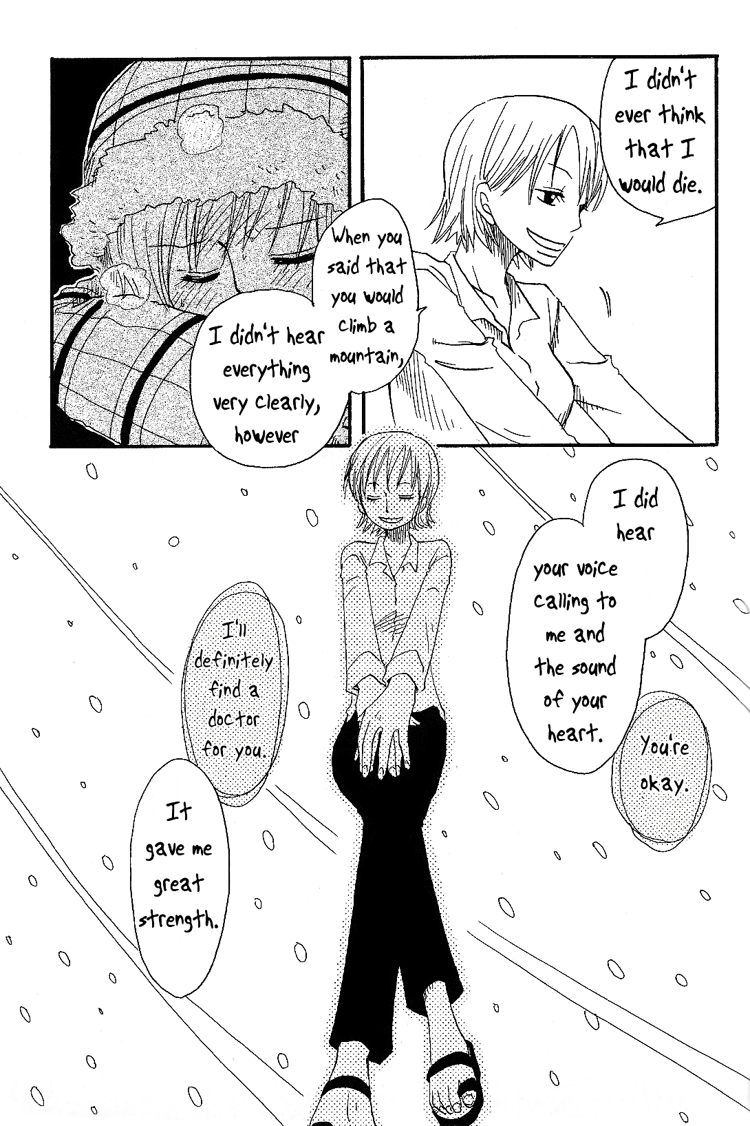 だきしめたらキスをしよう[ENG] [ワンピース]