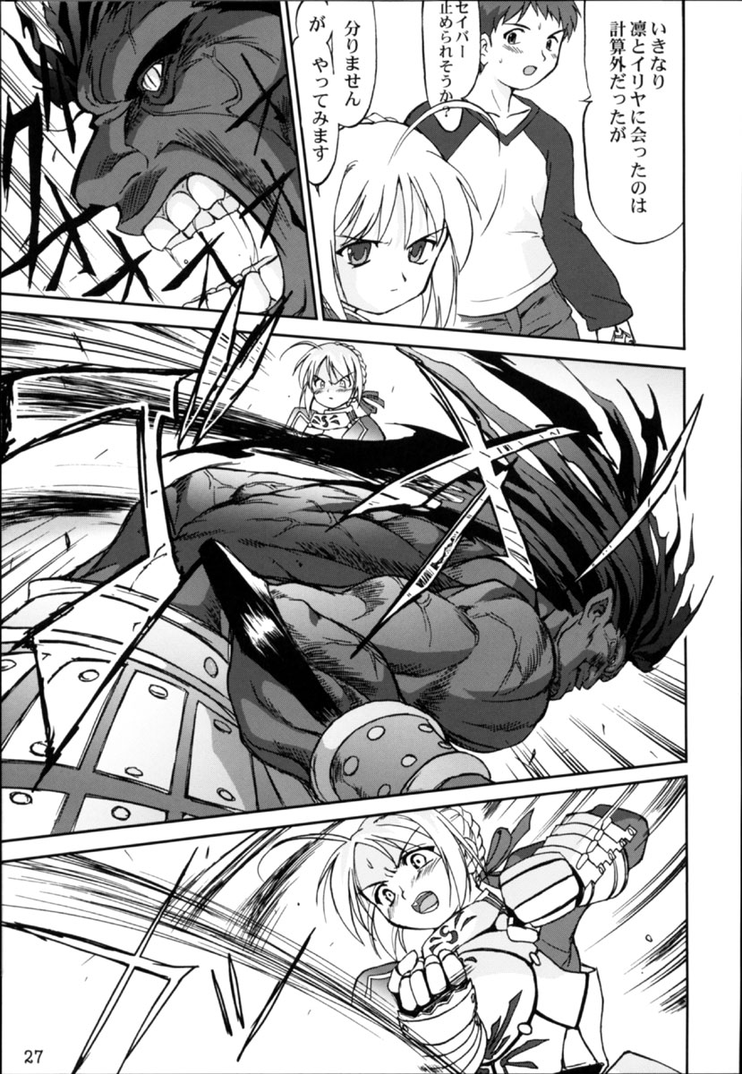 (C66) [蛸壷屋 (TK)] キング・アーサー (Fate/stay night)