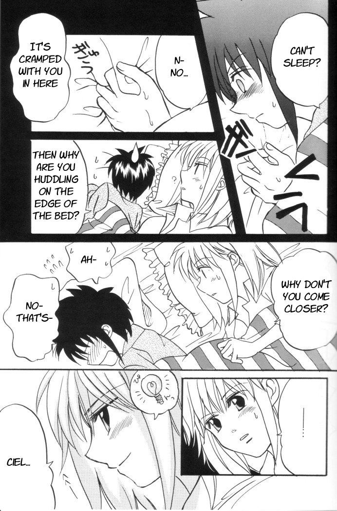 [玉砕島 (38式)] Kiss Me, Please. (月姫) [英訳]