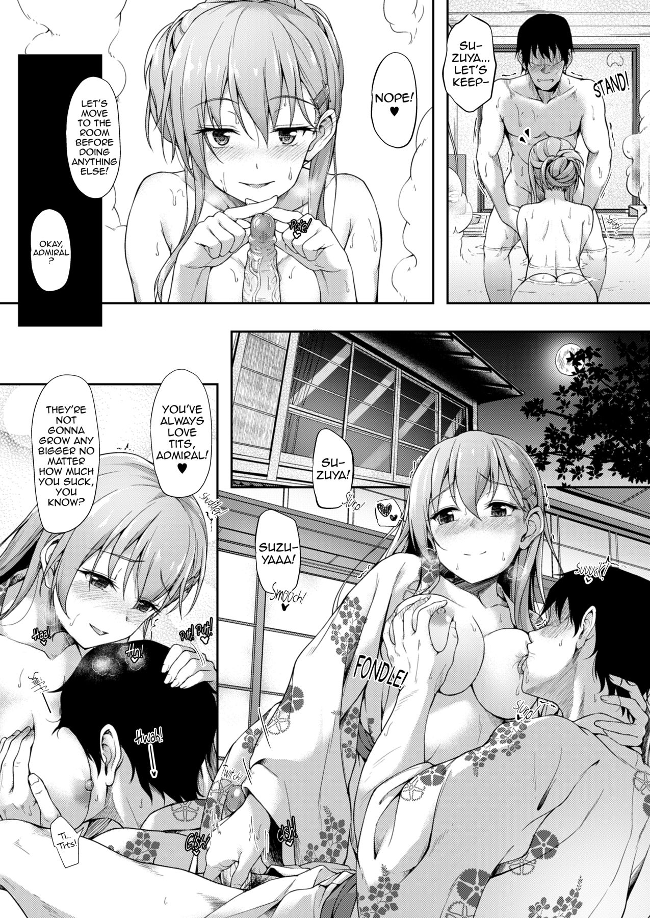 [ゆうさりつかた (淡夢)] 鈴の音を聞いて (艦隊これくしょん -艦これ-) [英訳] [無修正] [DL版]