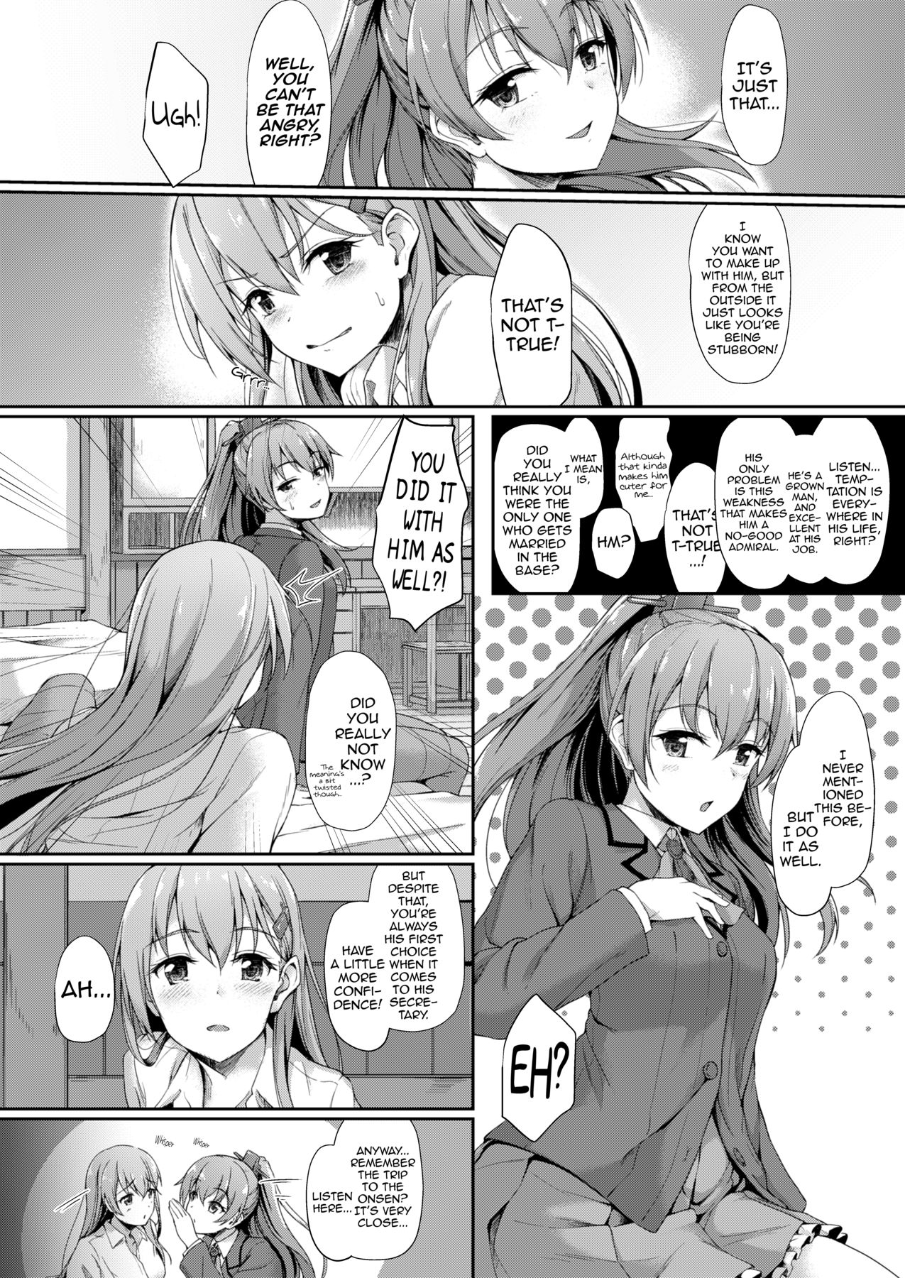 [ゆうさりつかた (淡夢)] 鈴の音を聞いて (艦隊これくしょん -艦これ-) [英訳] [無修正] [DL版]