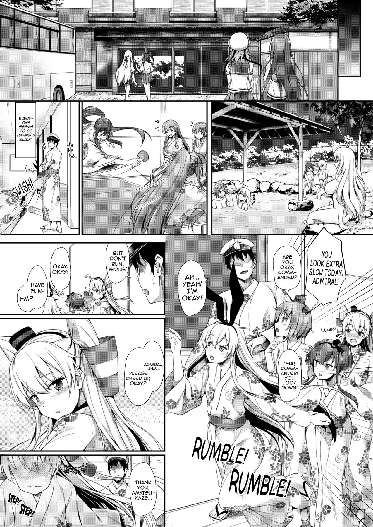 [ゆうさりつかた (淡夢)] 鈴の音を聞いて (艦隊これくしょん -艦これ-) [英訳] [無修正] [DL版]