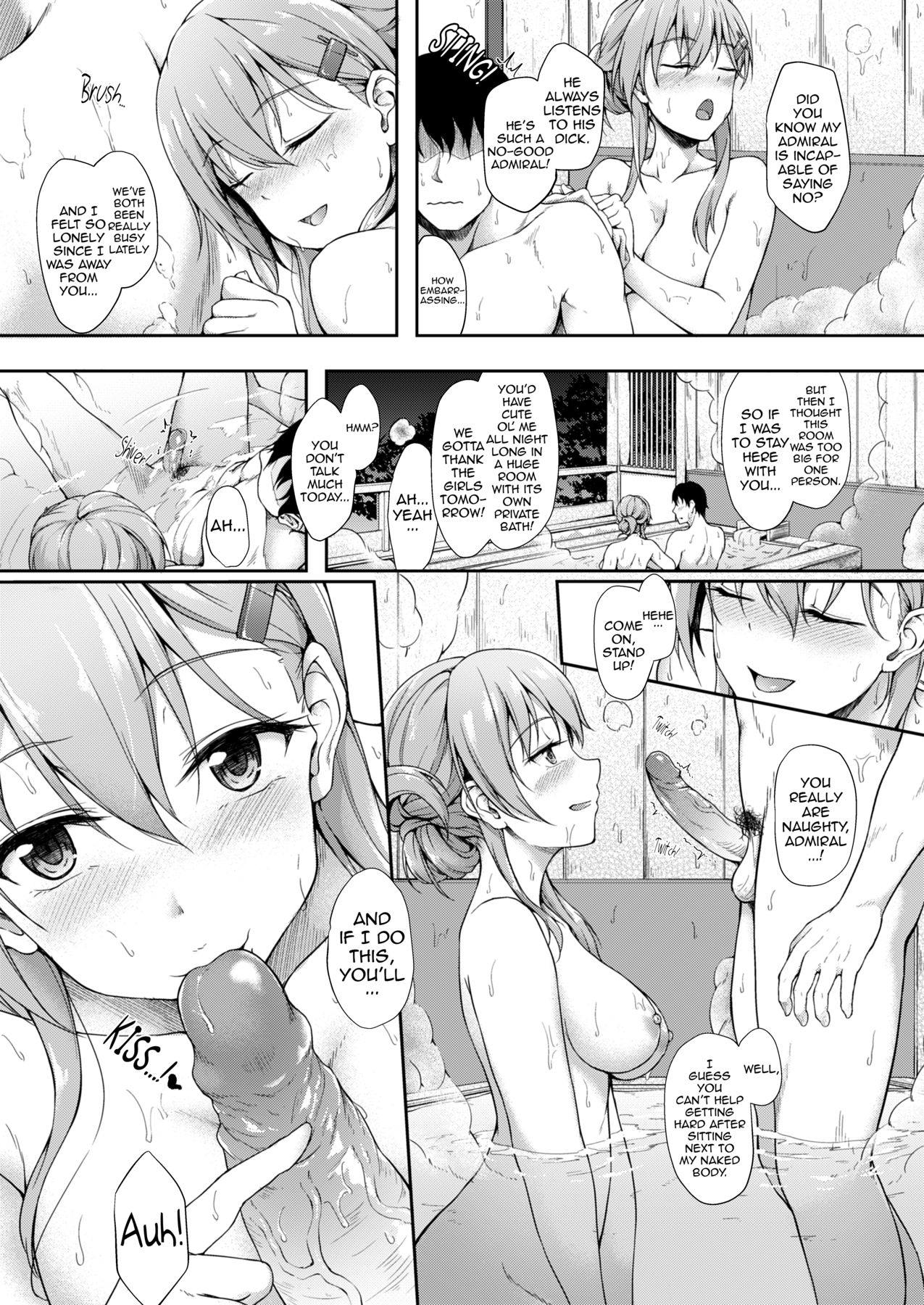 [ゆうさりつかた (淡夢)] 鈴の音を聞いて (艦隊これくしょん -艦これ-) [英訳] [無修正] [DL版]