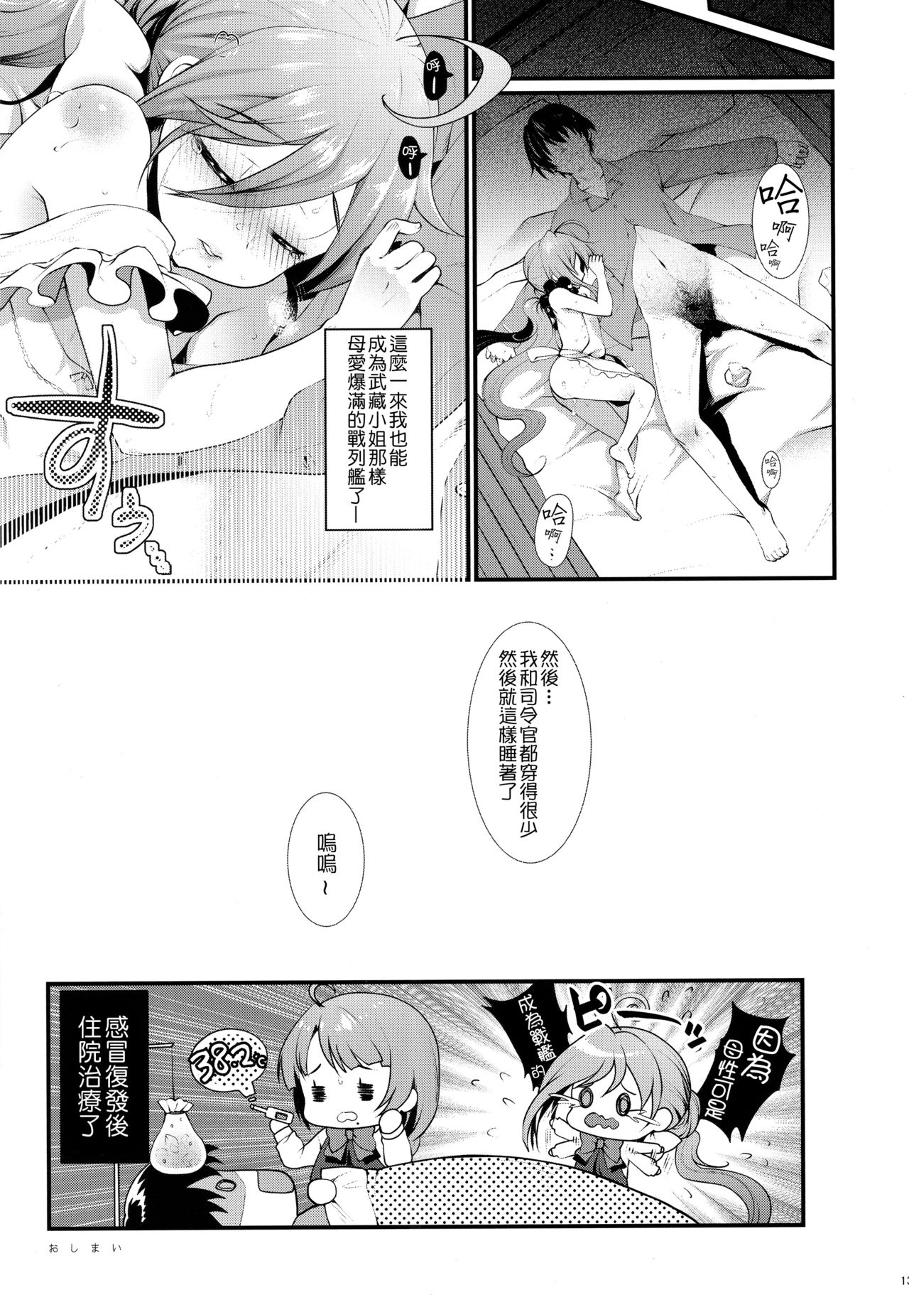 (C91) [くまたんFlash!、えくりぷす (はなぉ。、朧月)] せーのっ!! (艦隊これくしょん -艦これ-) [中国翻訳]