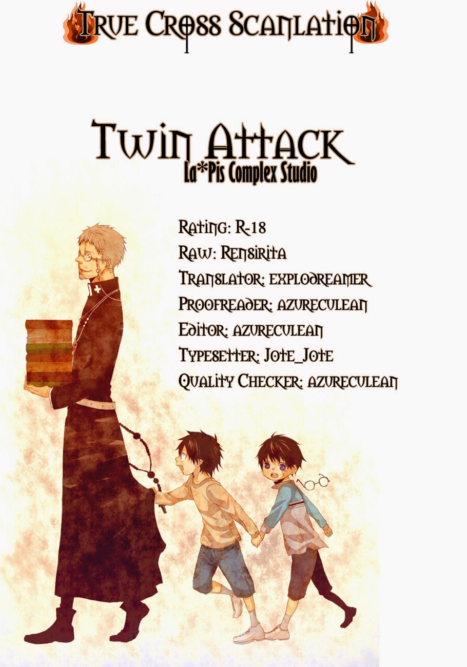 [La・Pis (恋雪)] TWIN ATTACK (青の祓魔師) [英訳]