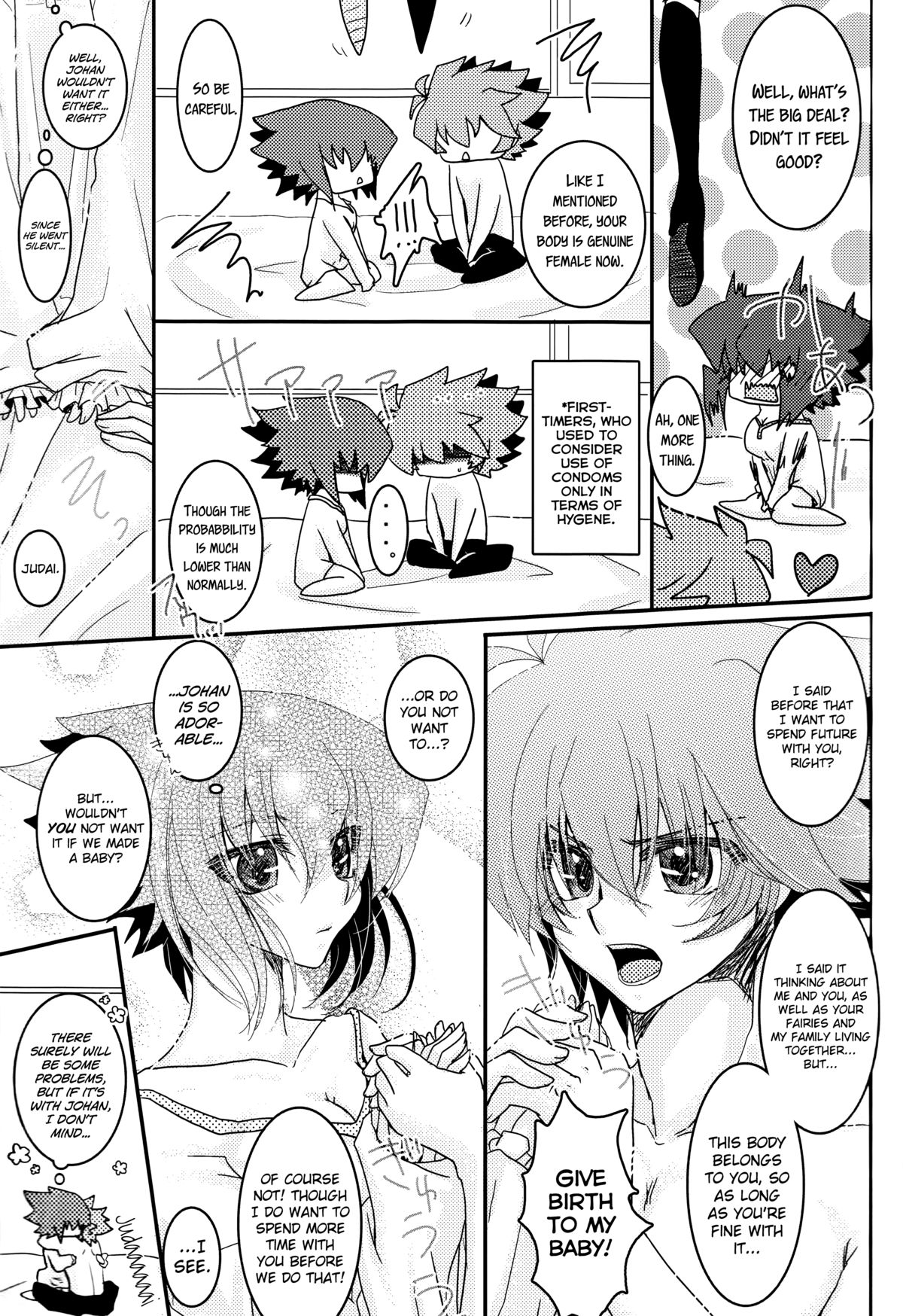 [KPKP (来宮悠飛, おおのさえこ, Zyo)] 十代が女の子になっちまった！(遊☆戯☆王GX) [英訳]