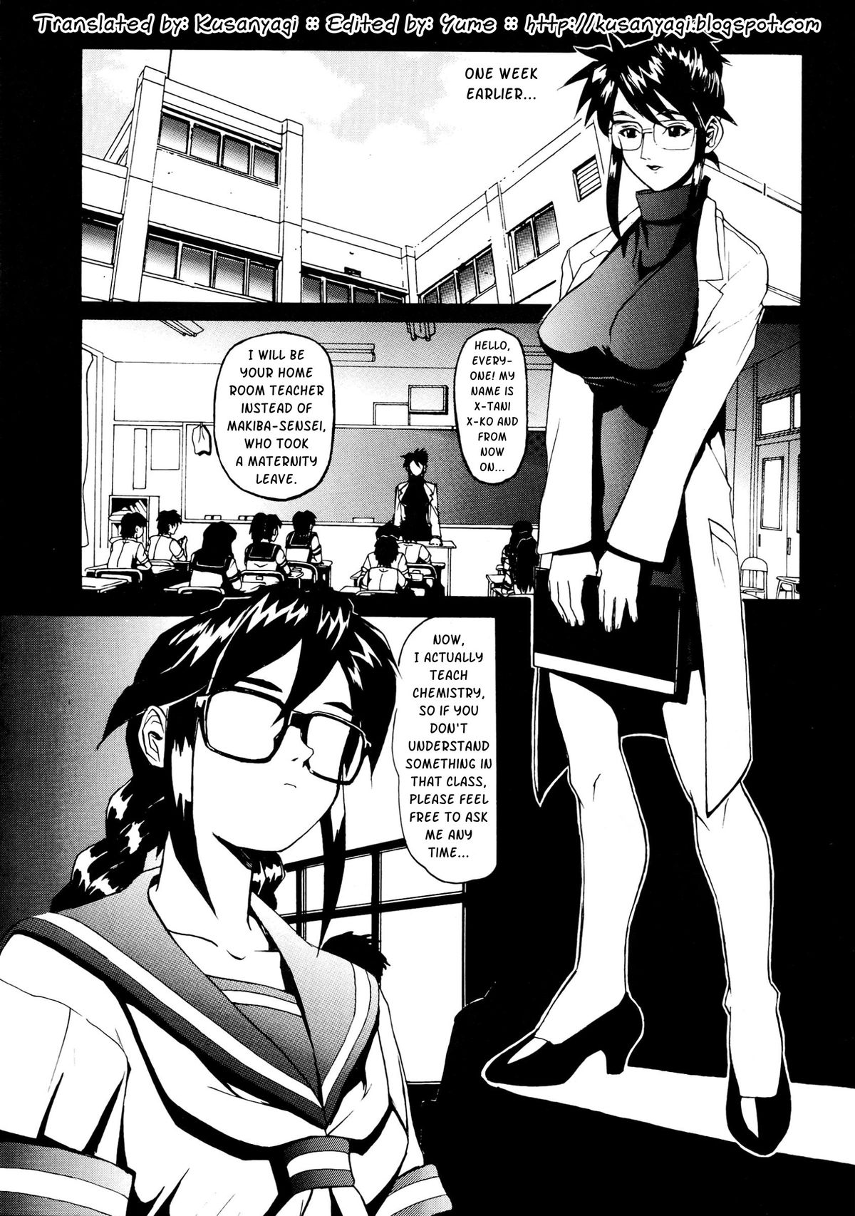 (C67) [NEWS (NeWMeN)] セーラー服と女教師 [英訳]