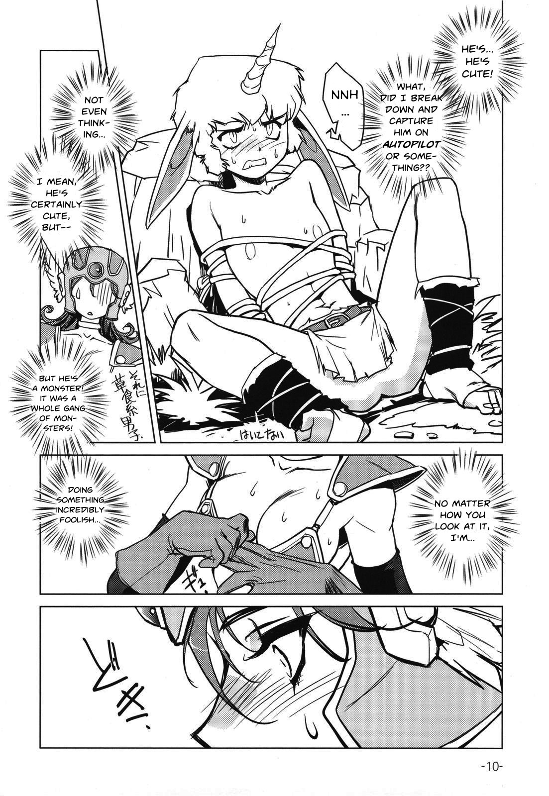 (C79) [HQ's (梶山浩)] 女戦士の秘密 (ドラゴンクエスト III) [英訳]