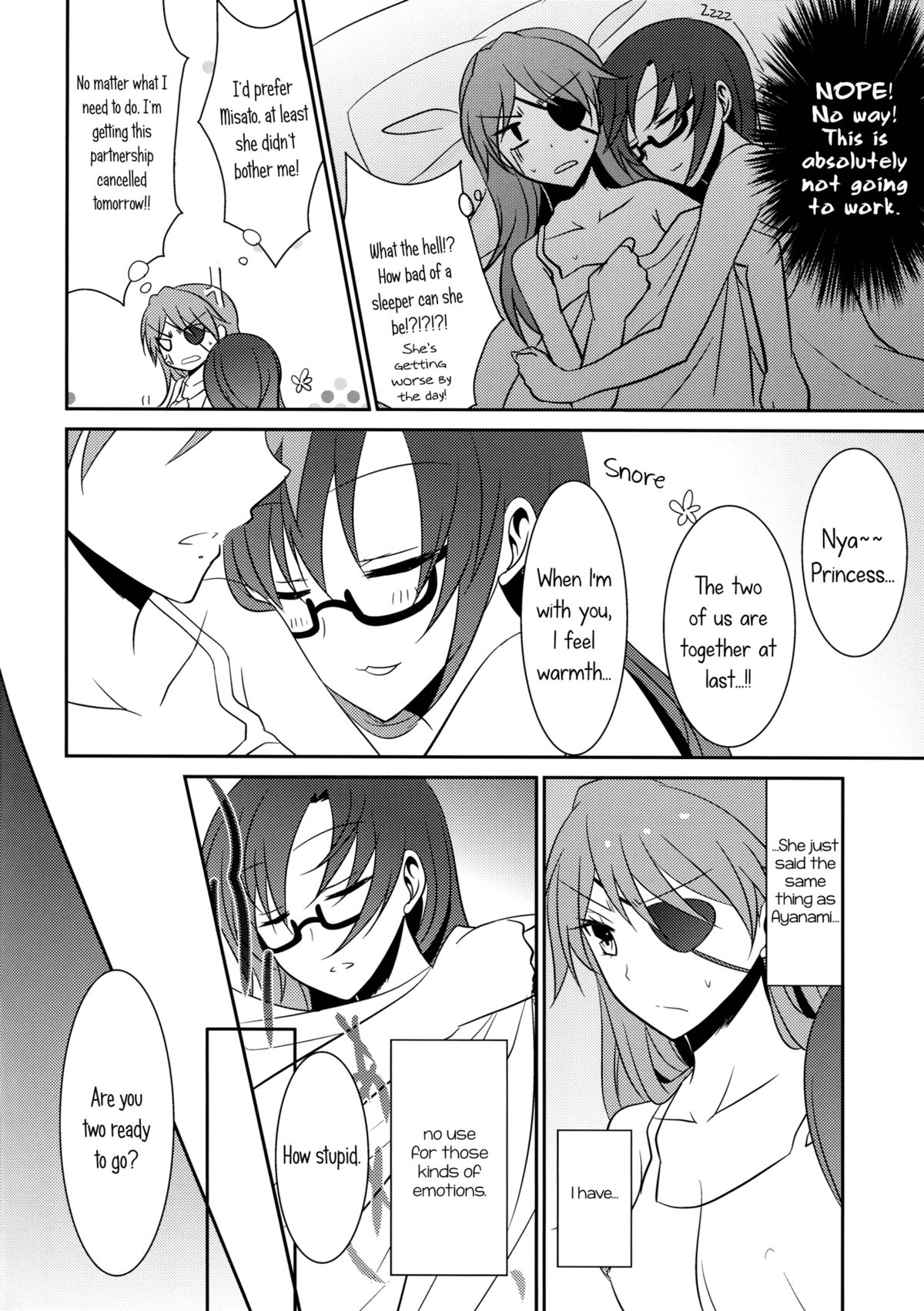 （C83）[434 Not Found（isya）] Emotional Connection（Neon Genesis Evangelion）[English] [Yuri-ism]