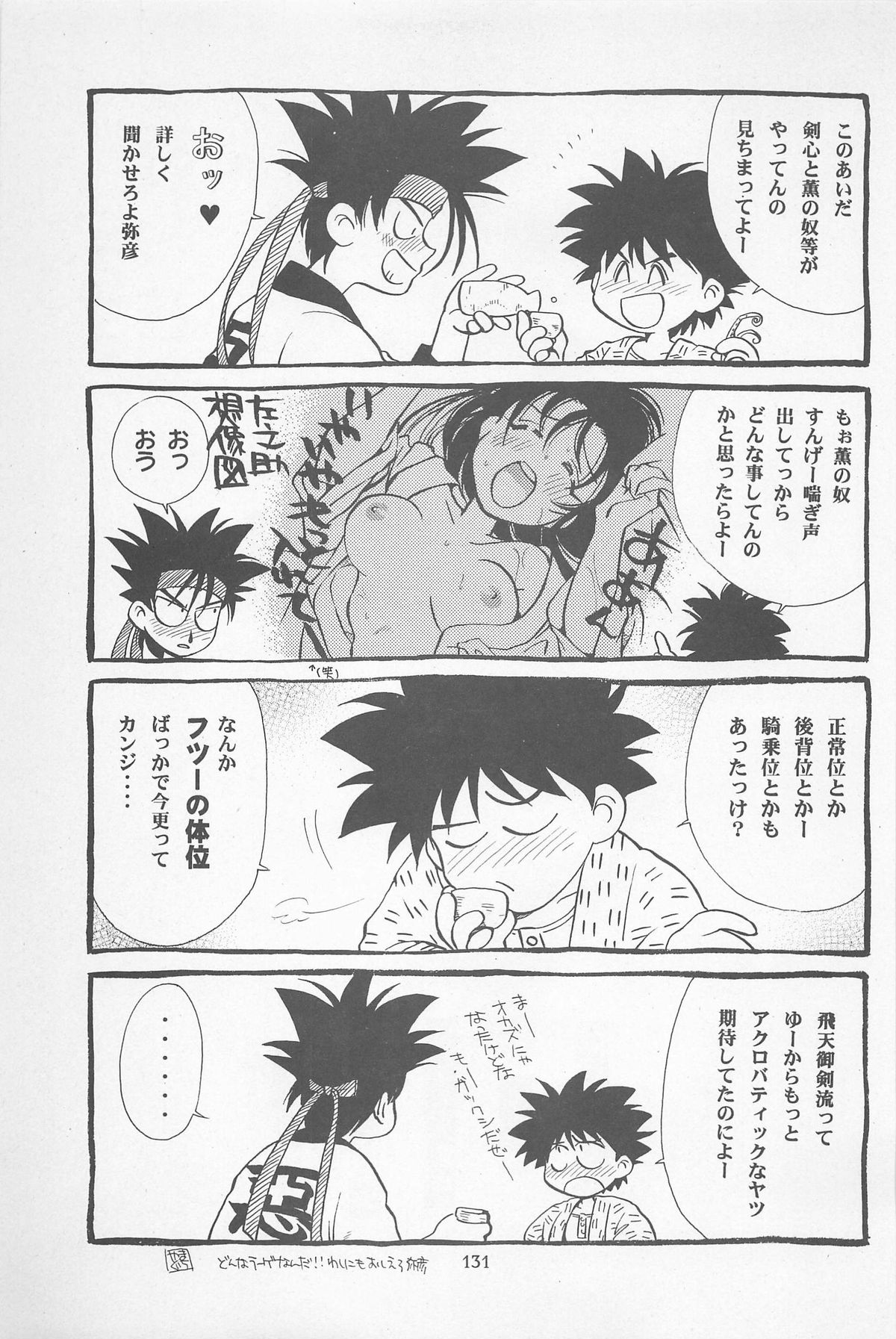 (エターナルカノン1) [やまぐち楼 (やまぐちしんじ)] 禁忌Ⅱ THE WORKS OF SHINJI YAMAGUCHI (るろうに剣心 -明治剣客浪漫譚-)