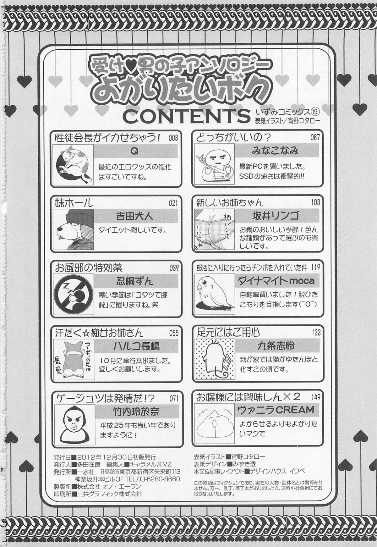 [アンソロジー] 男受けアンソロジーよがりたいボク